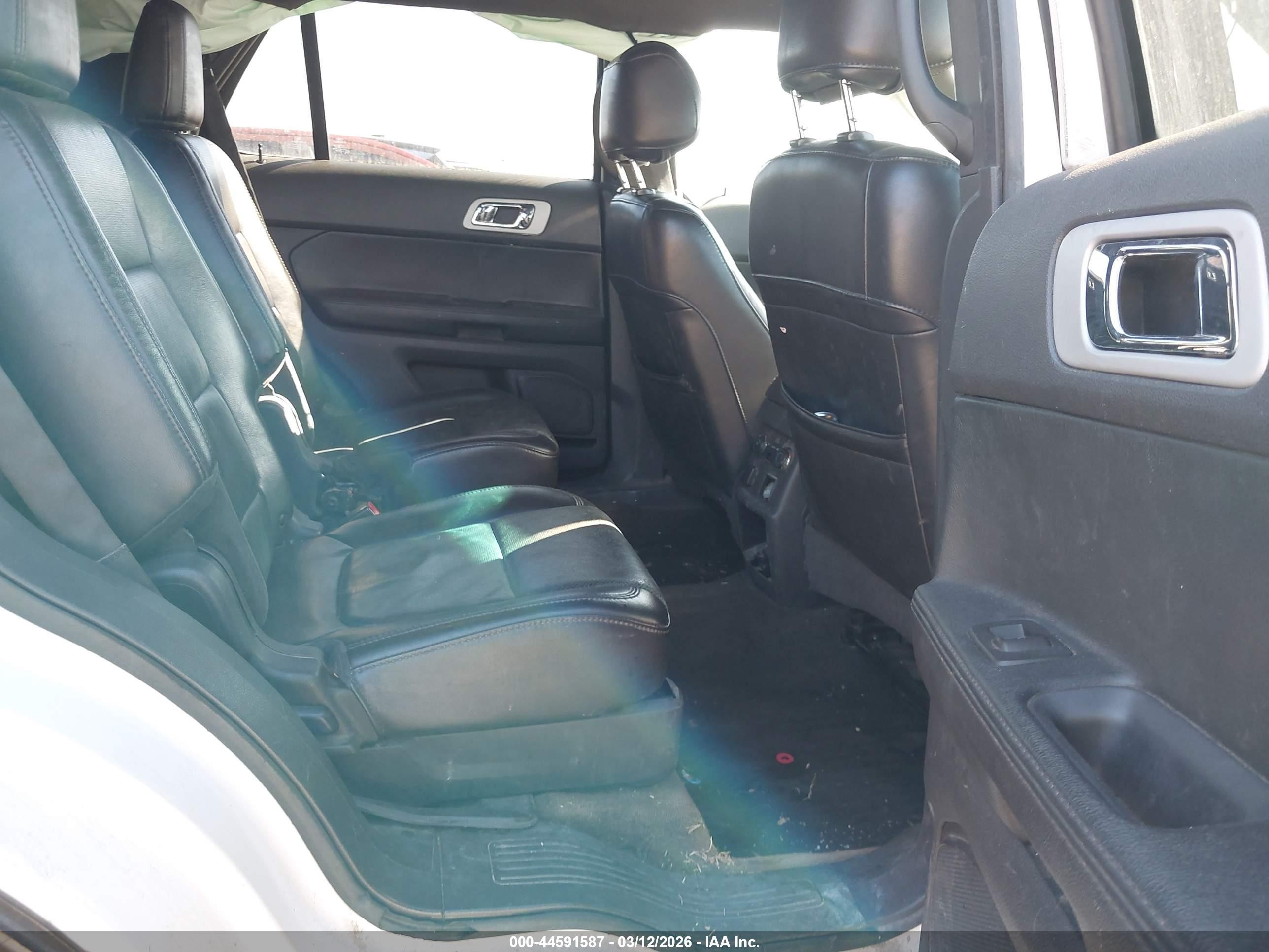 2013 Ford Explorer Limited Белый vin: 1FM5K7F93DGB92974
