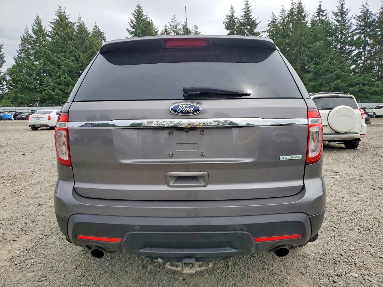 2013 Ford Explorer Limited Gray vin: 1FM5K7F94DGA45756