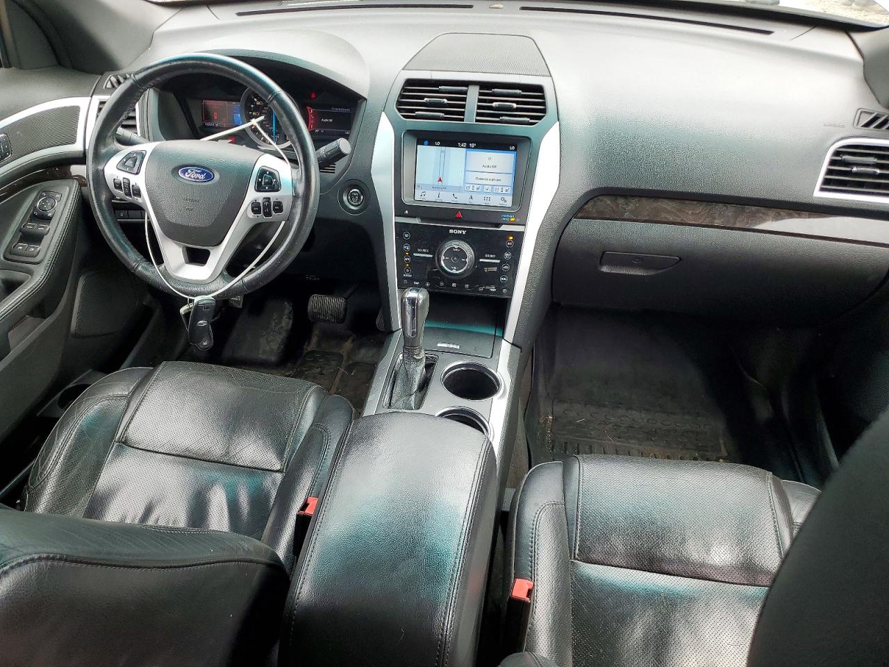 2013 Ford Explorer Limited Gray vin: 1FM5K7F94DGA45756