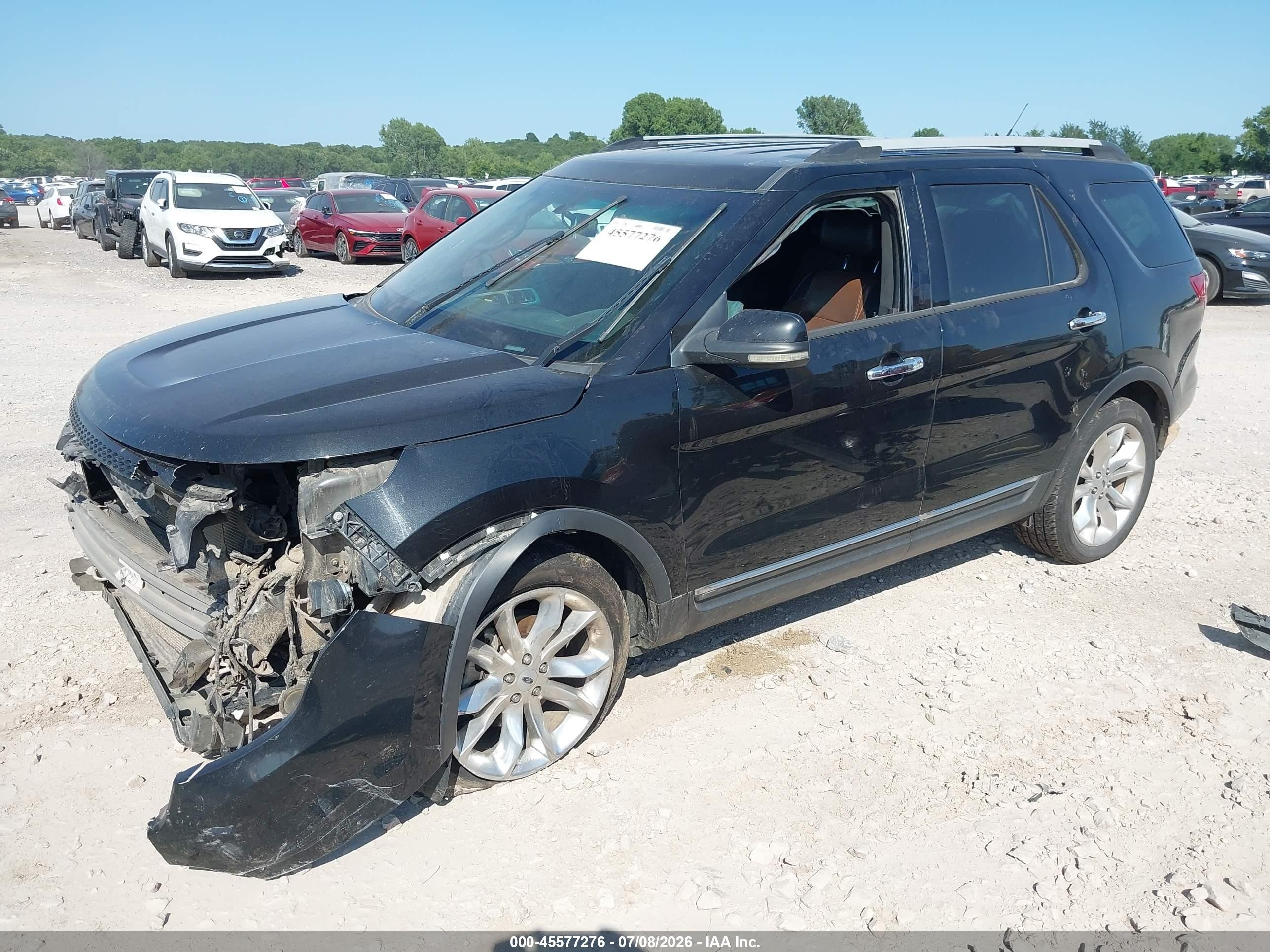2013 Ford Explorer Limited Black vin: 1FM5K7F95DGA58726