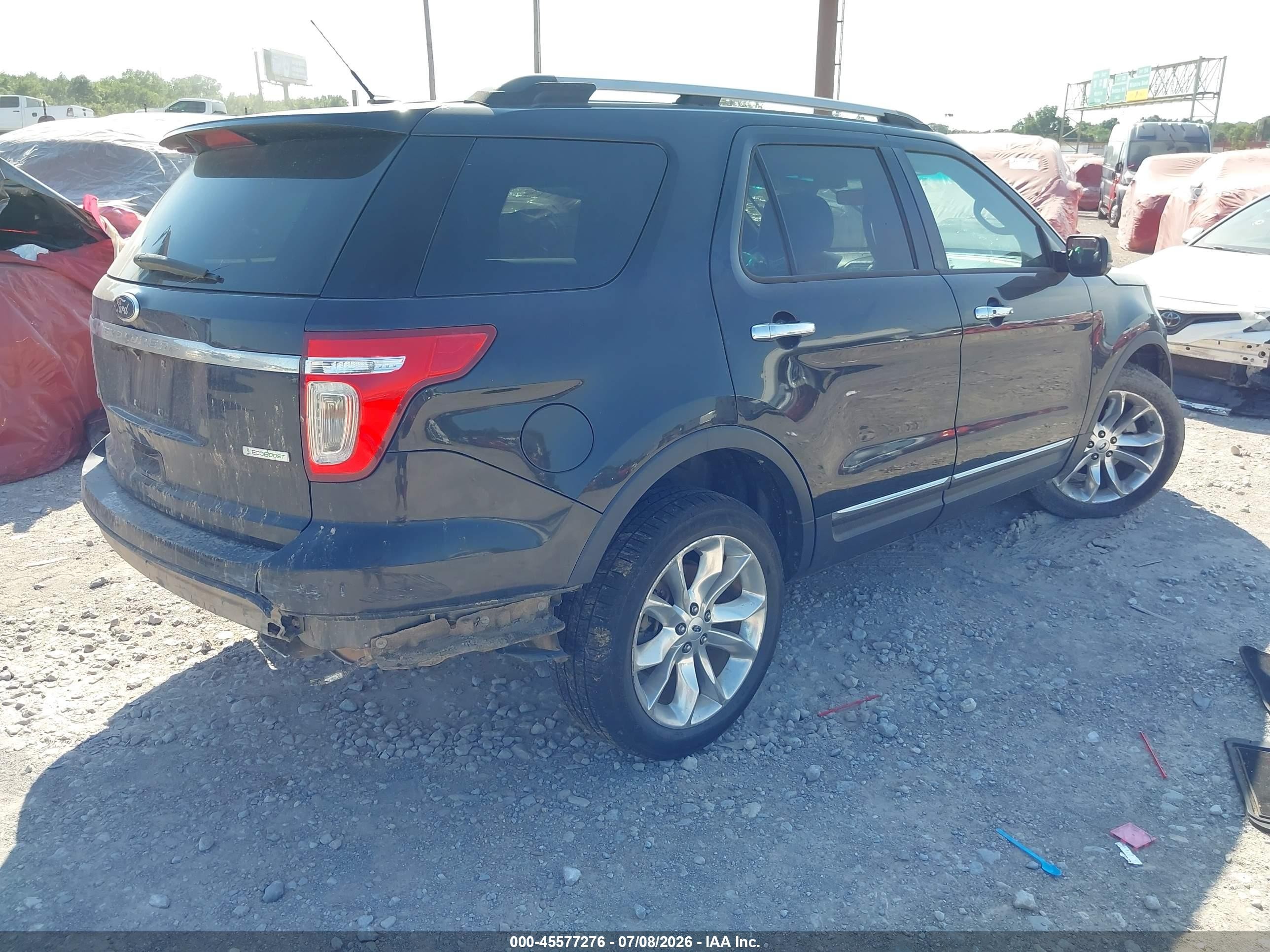 2013 Ford Explorer Limited Black vin: 1FM5K7F95DGA58726