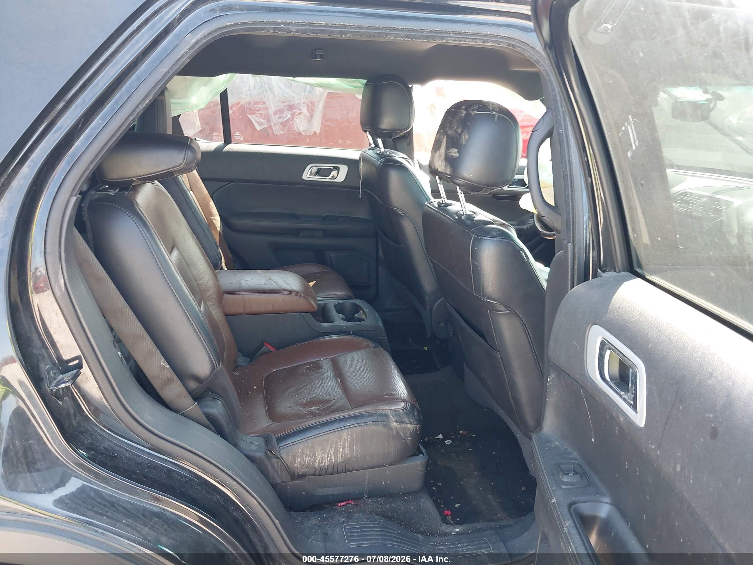 2013 Ford Explorer Limited Black vin: 1FM5K7F95DGA58726