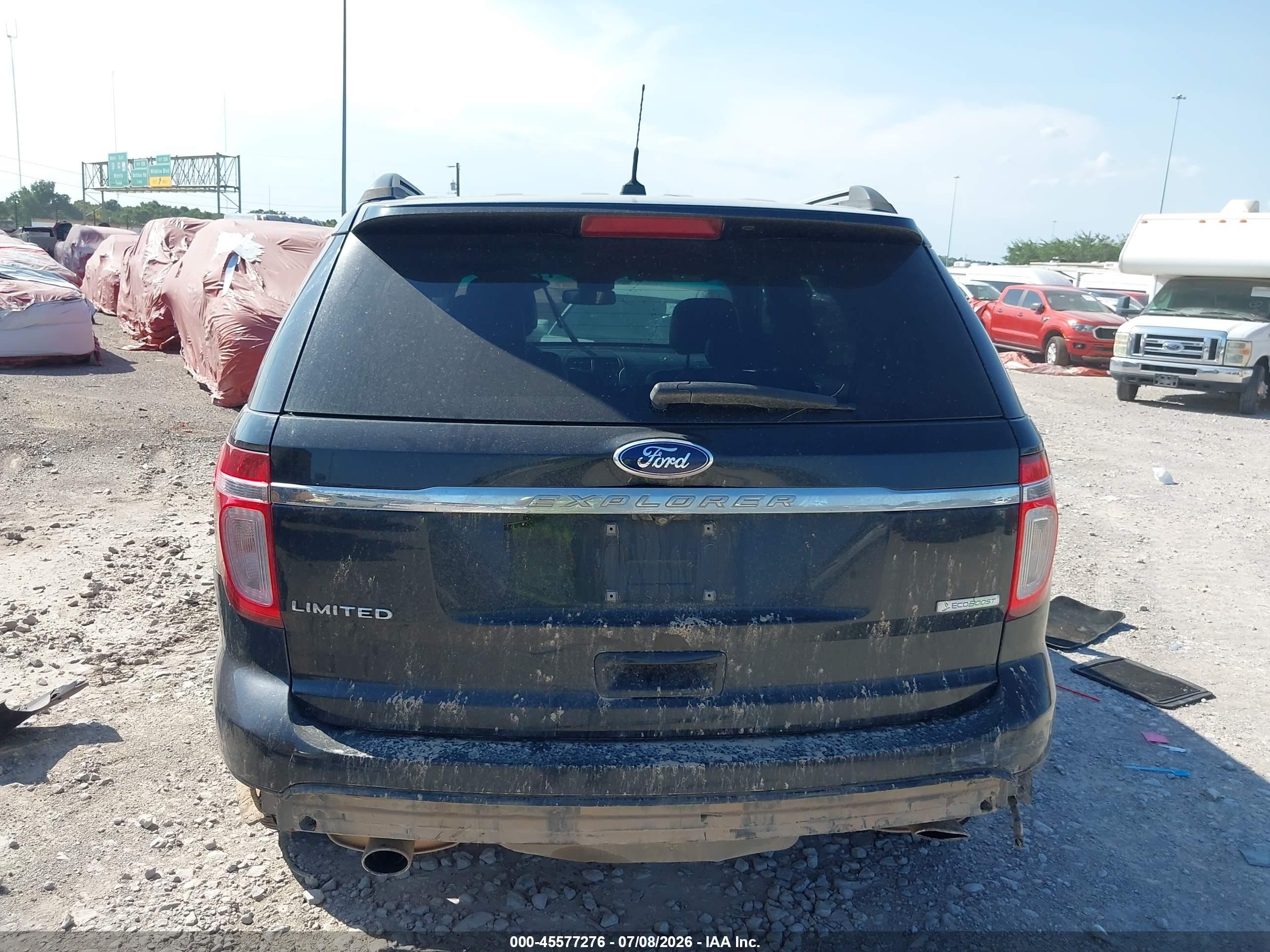 2013 Ford Explorer Limited Black vin: 1FM5K7F95DGA58726