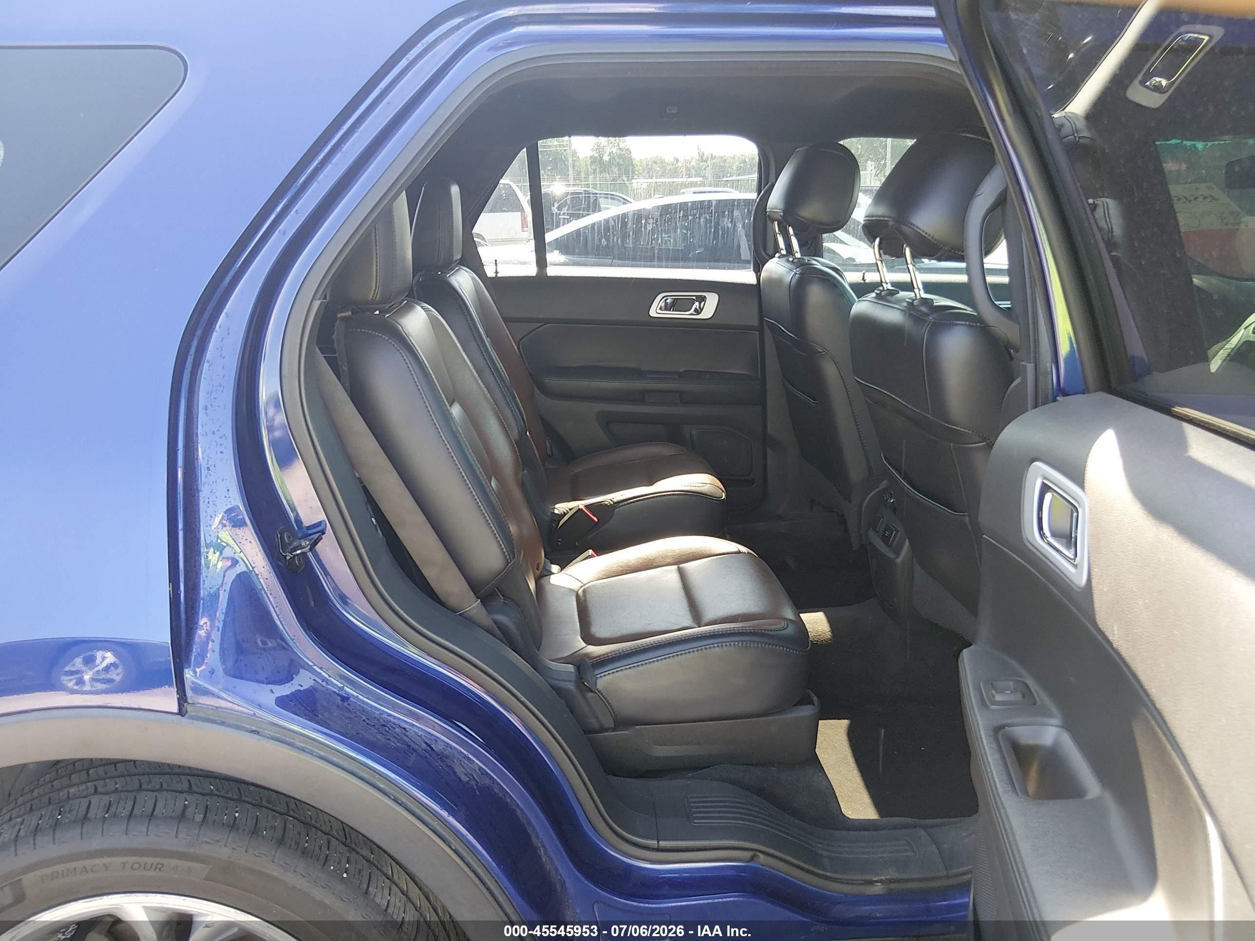 2013 Ford Explorer Limited Blue vin: 1FM5K7F95DGA79866