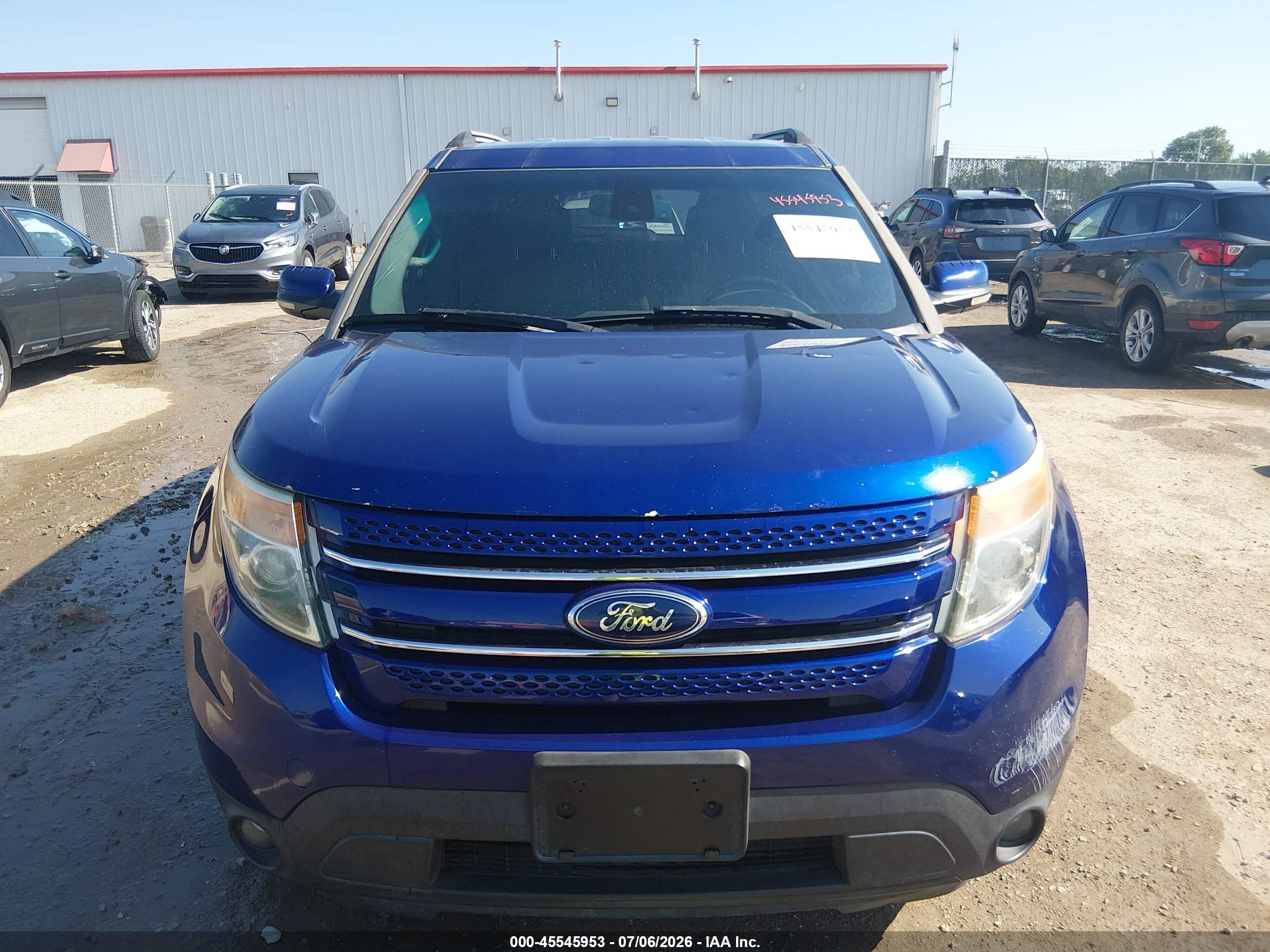 2013 Ford Explorer Limited Blue vin: 1FM5K7F95DGA79866