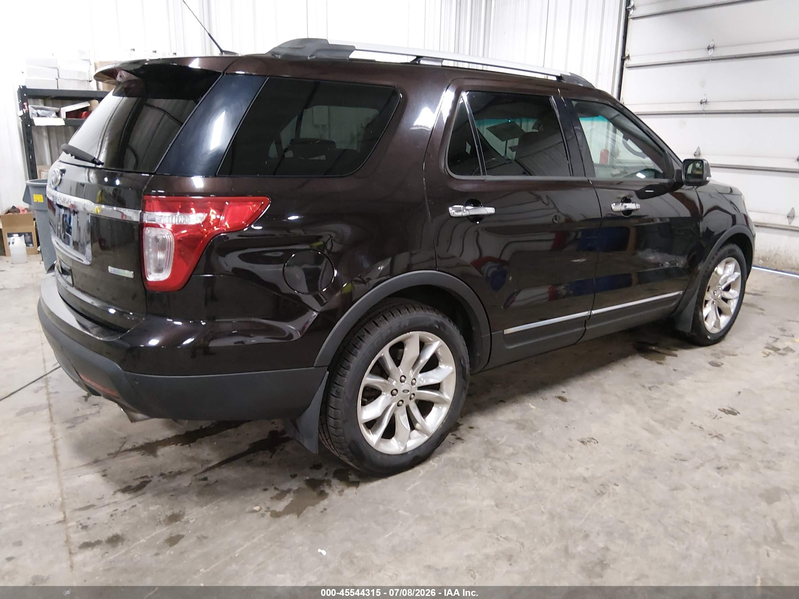 2014 Ford Explorer Limited Black vin: 1FM5K7F95EGB77779