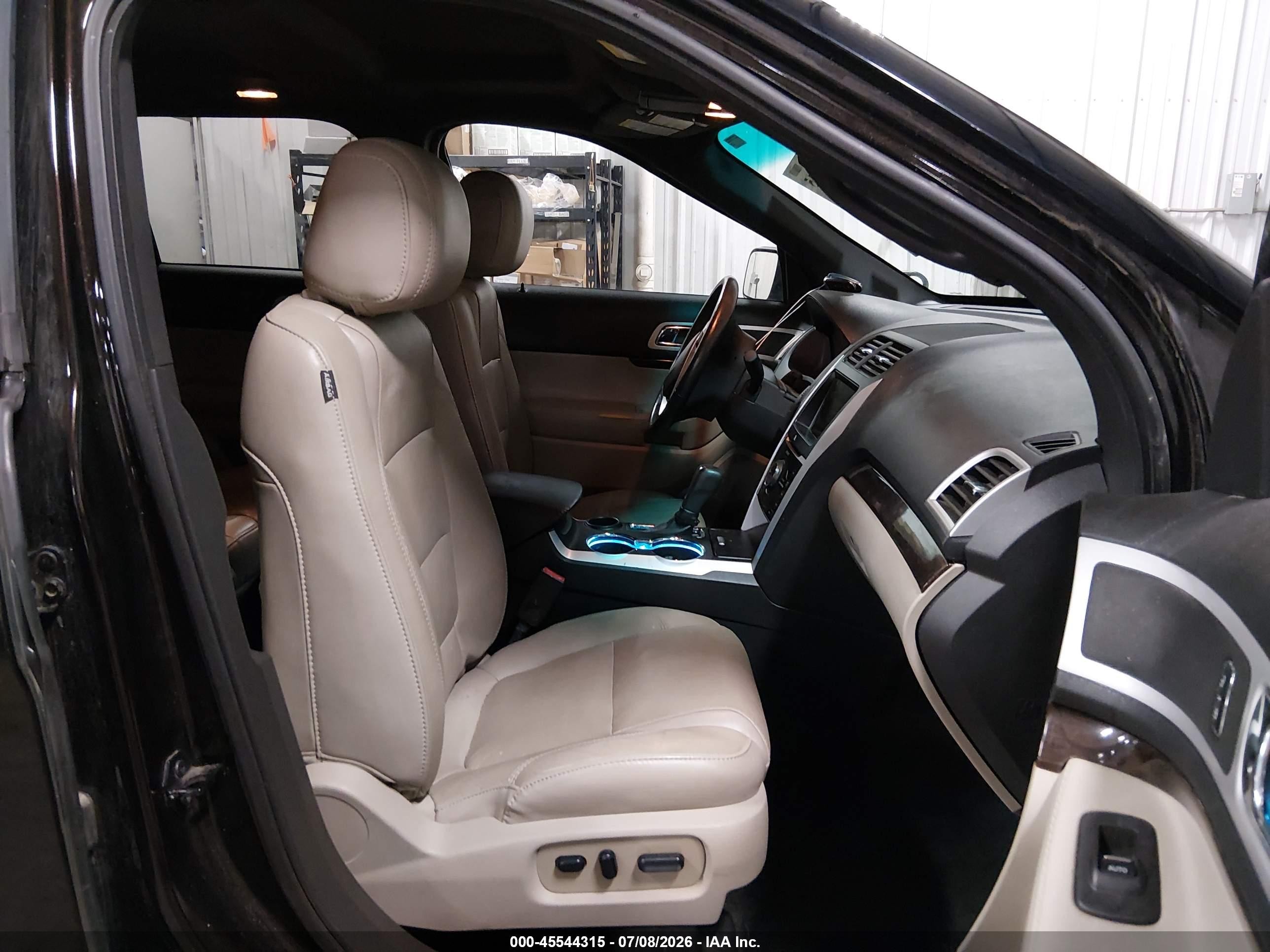 2014 Ford Explorer Limited Black vin: 1FM5K7F95EGB77779