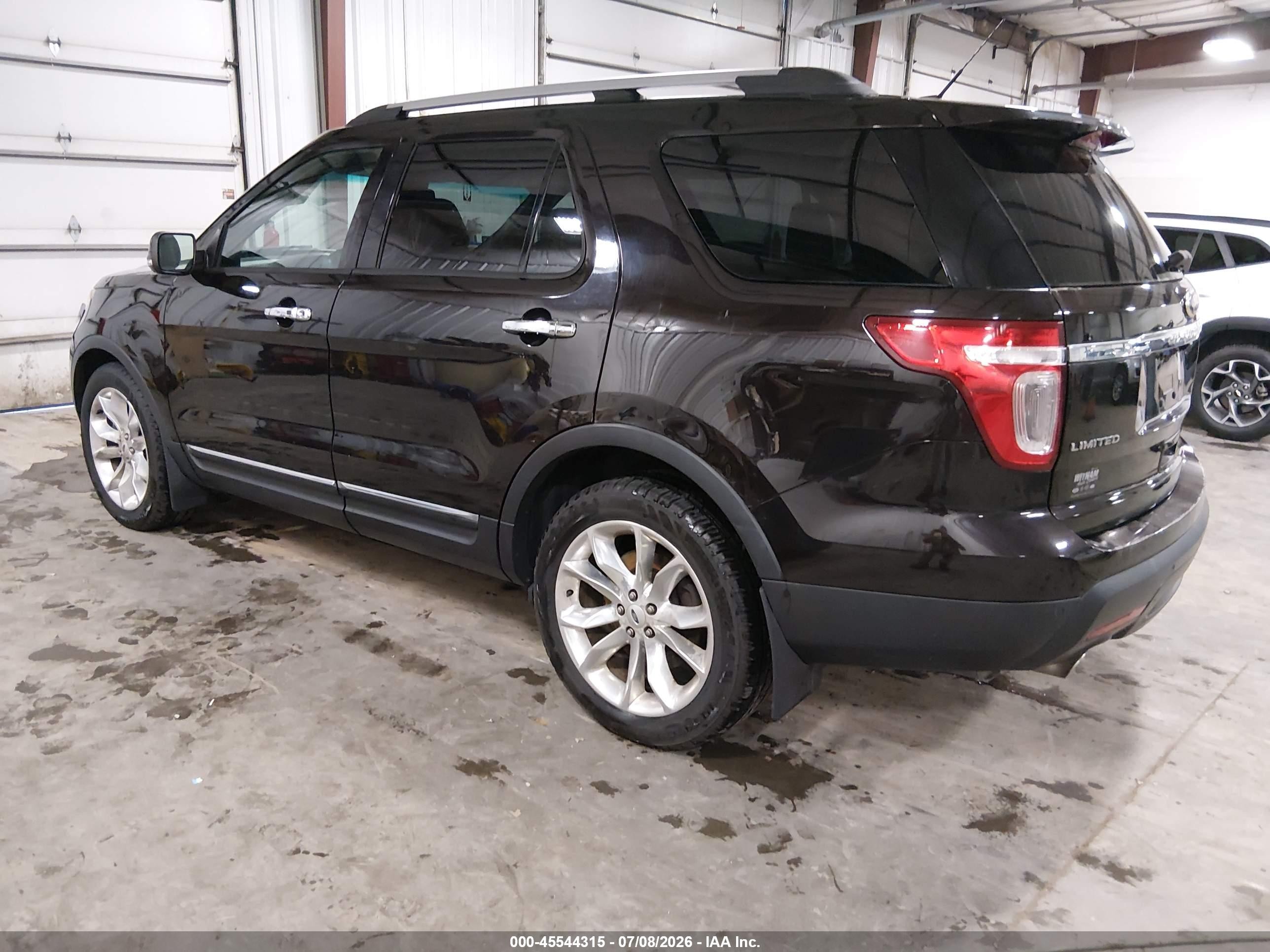 2014 Ford Explorer Limited Black vin: 1FM5K7F95EGB77779
