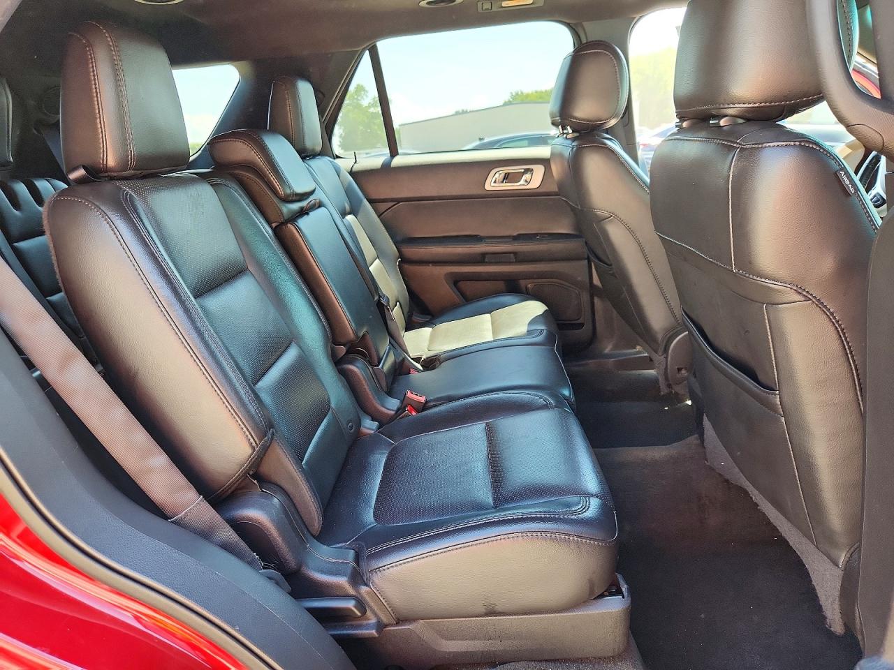 2015 Ford Explorer Limited Red vin: 1FM5K7F96FGA07187