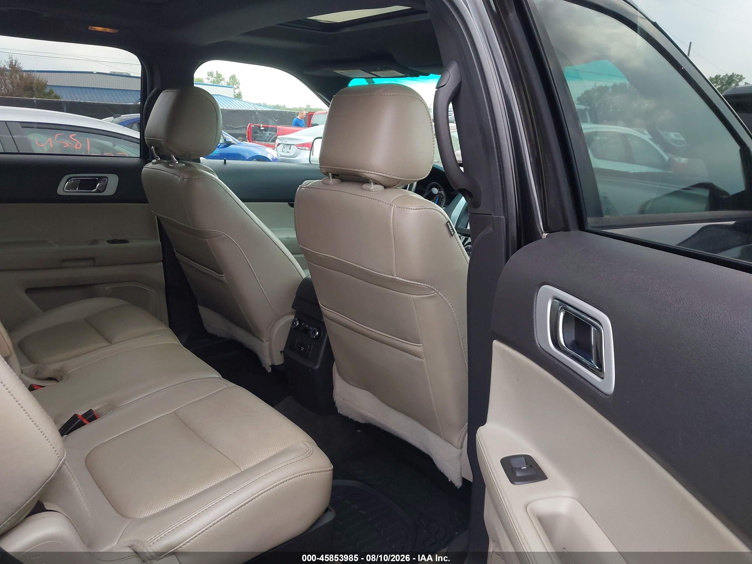 2015 Ford Explorer Limited Black vin: 1FM5K7F96FGA18061