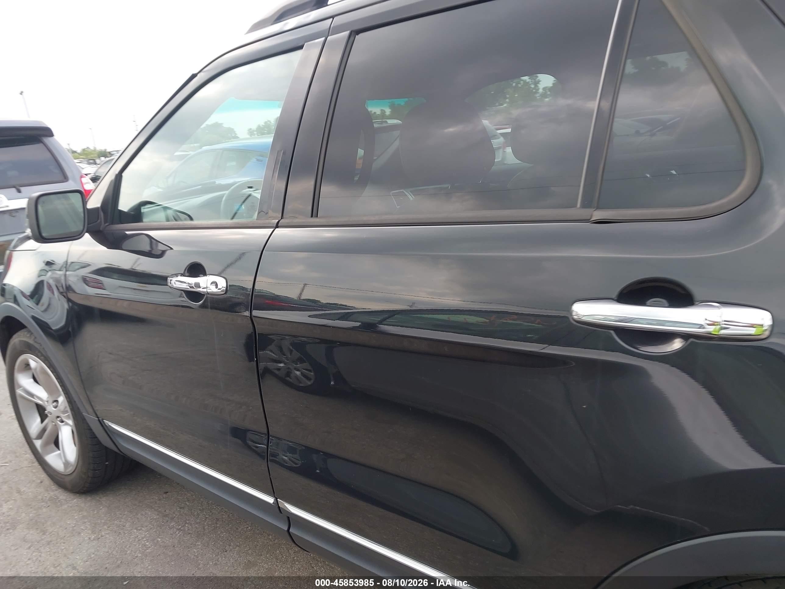 2015 Ford Explorer Limited Black vin: 1FM5K7F96FGA18061