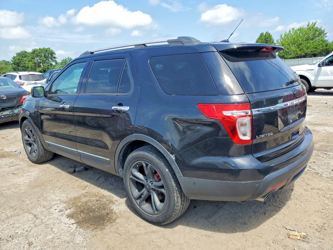 2013 Ford Explorer Limited Black vin: 1FM5K7F97DGA53513