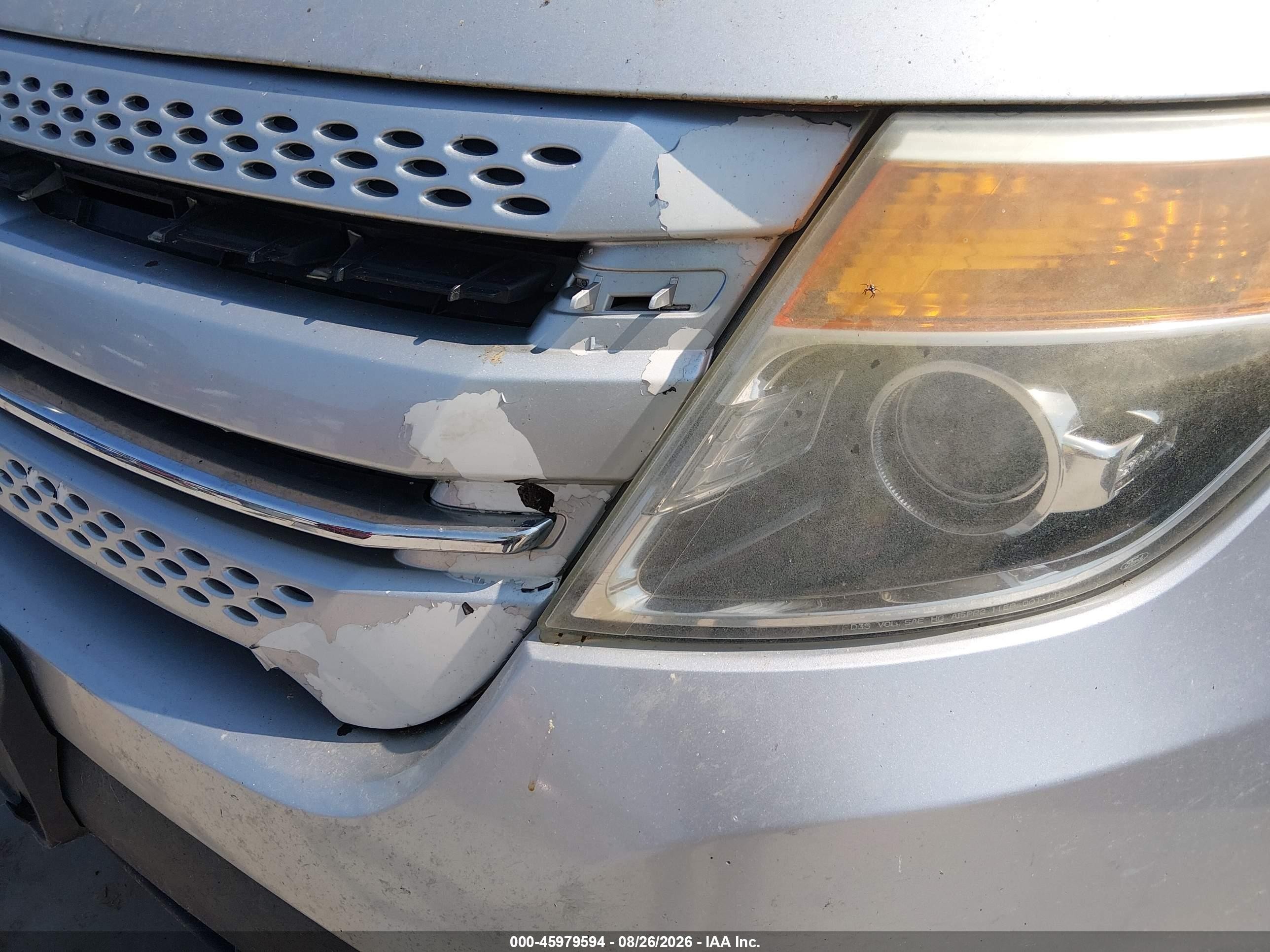 2013 Ford Explorer Limited Серебряный vin: 1FM5K7F98DGB08308