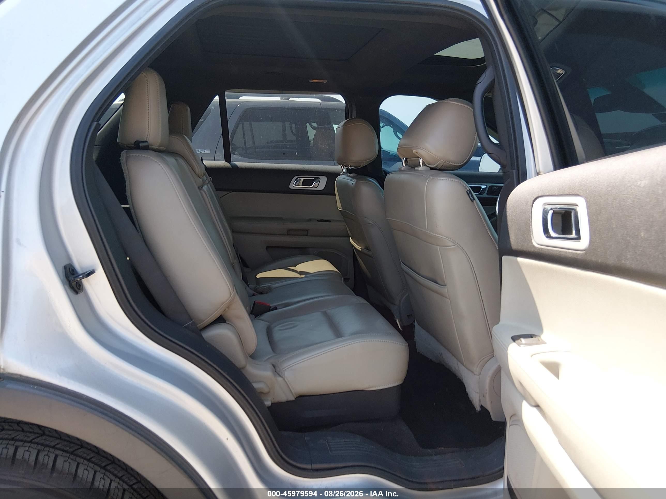 2013 Ford Explorer Limited Серебряный vin: 1FM5K7F98DGB08308