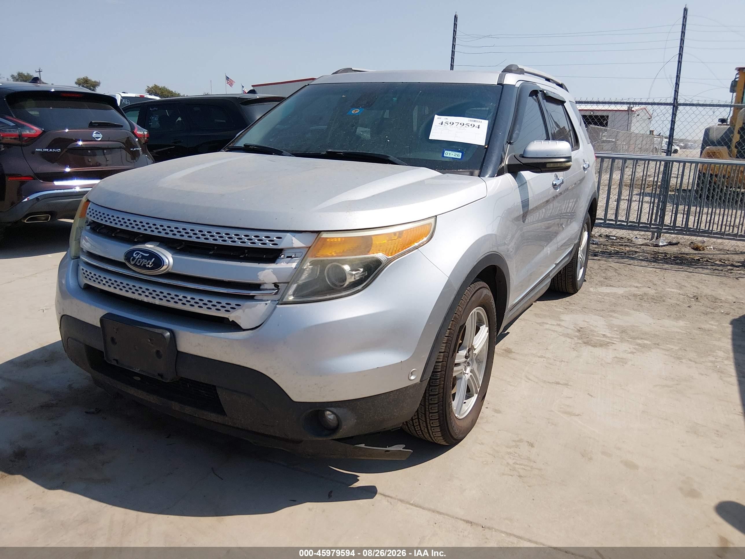 2013 Ford Explorer Limited Серебряный vin: 1FM5K7F98DGB08308