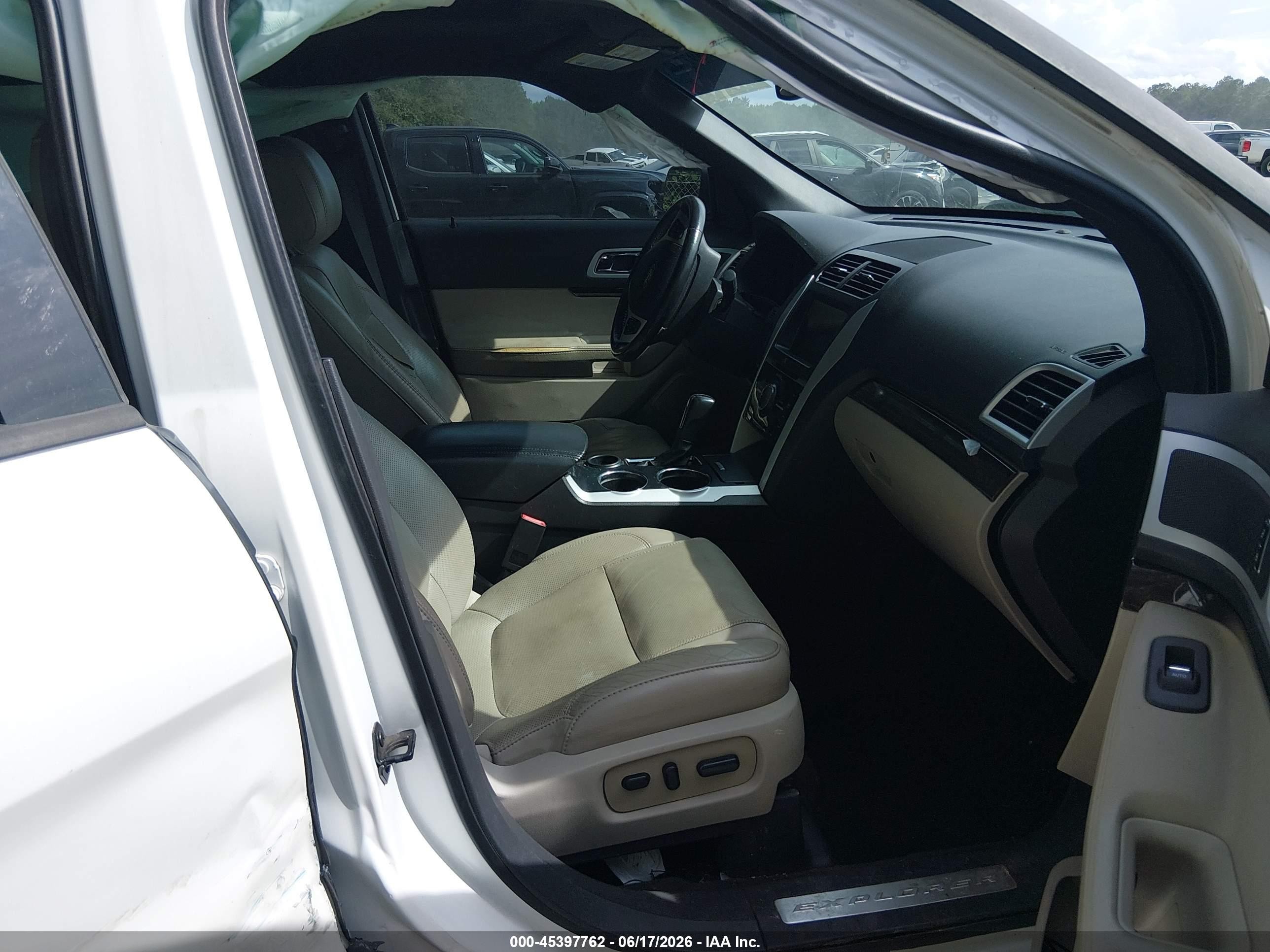 2014 Ford Explorer Limited Gray vin: 1FM5K7F98EGA47172