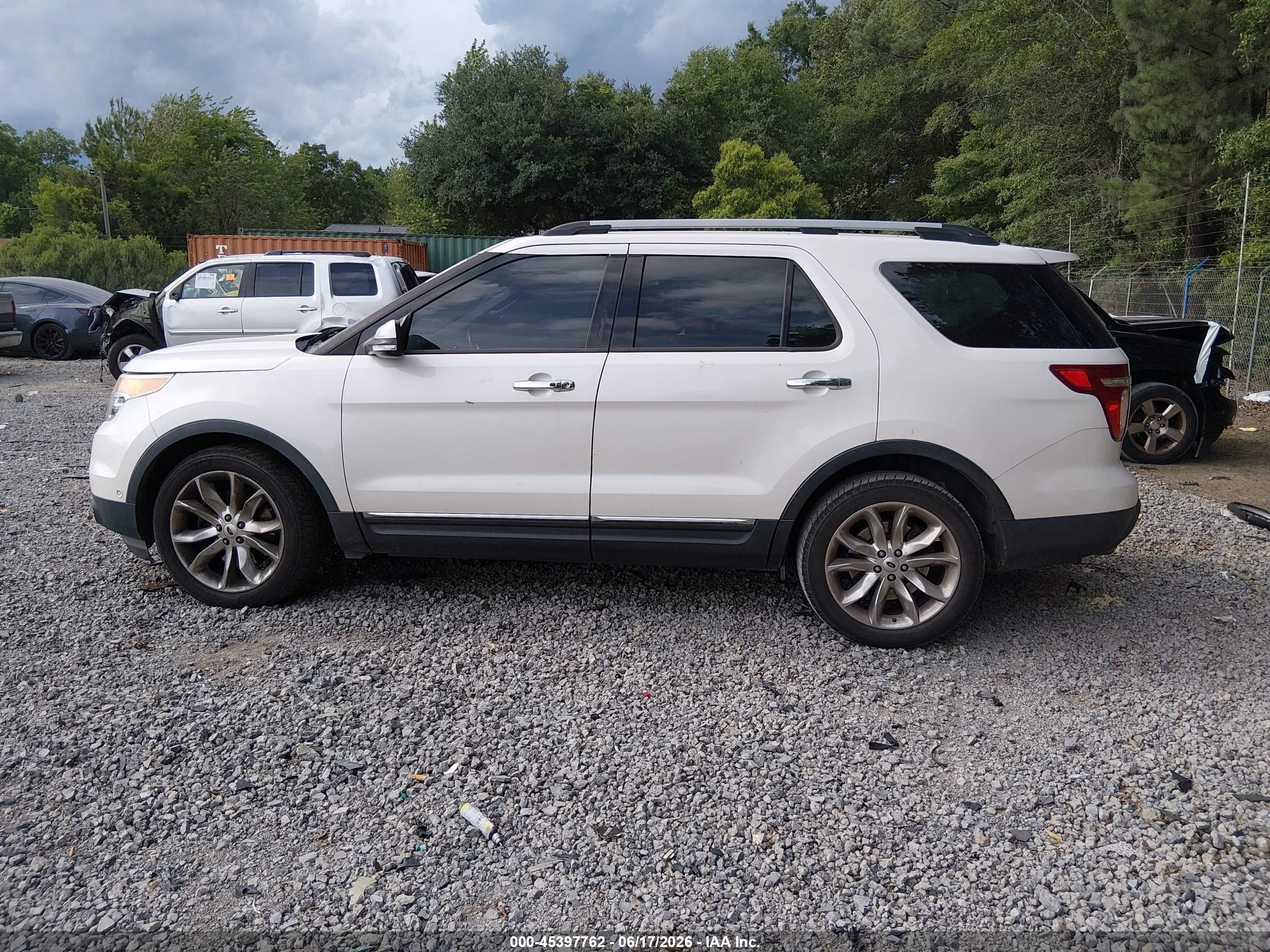 2014 Ford Explorer Limited Gray vin: 1FM5K7F98EGA47172