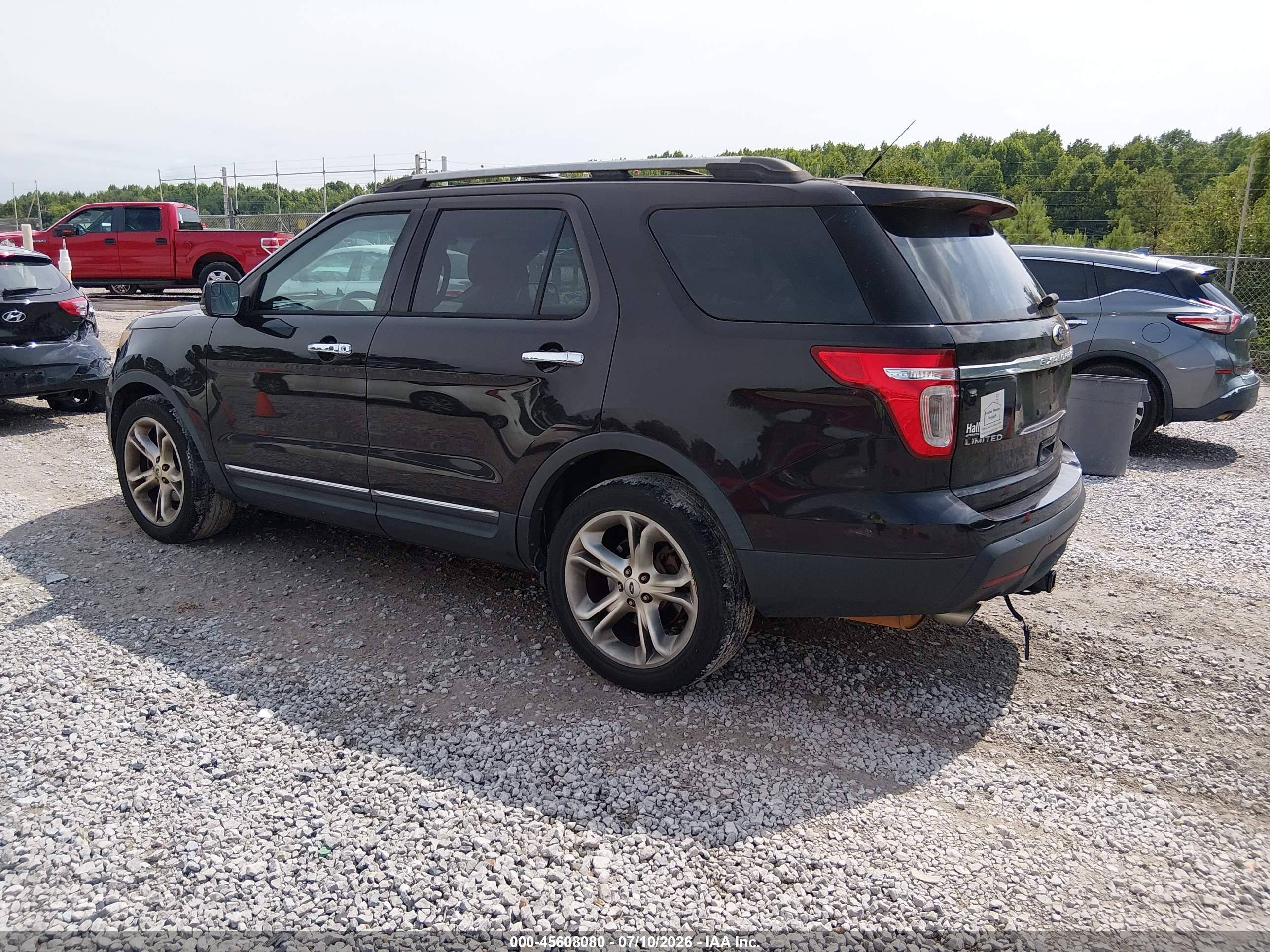 2013 Ford Explorer Limited Black vin: 1FM5K7F99DGA24644