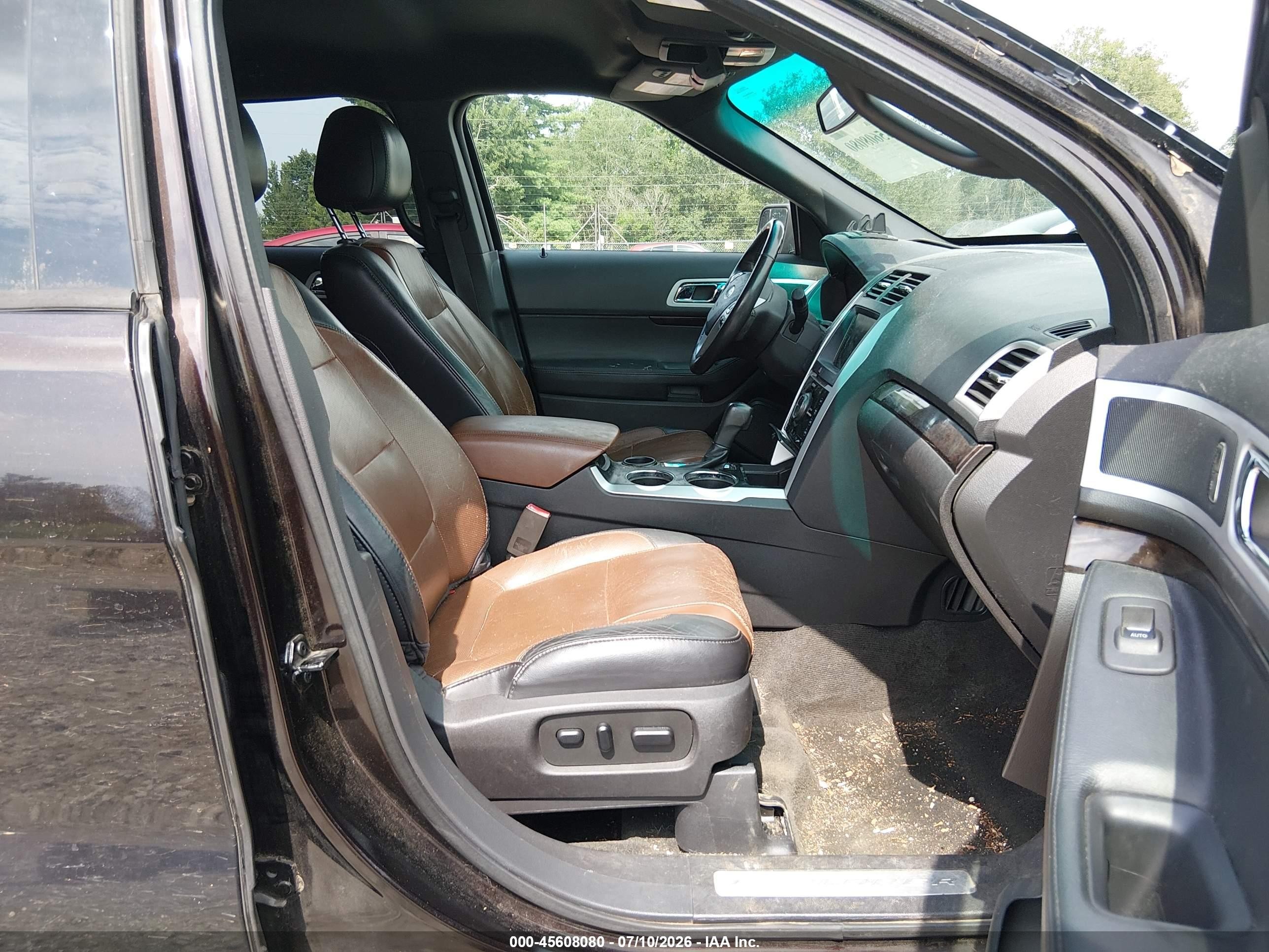 2013 Ford Explorer Limited Black vin: 1FM5K7F99DGA24644