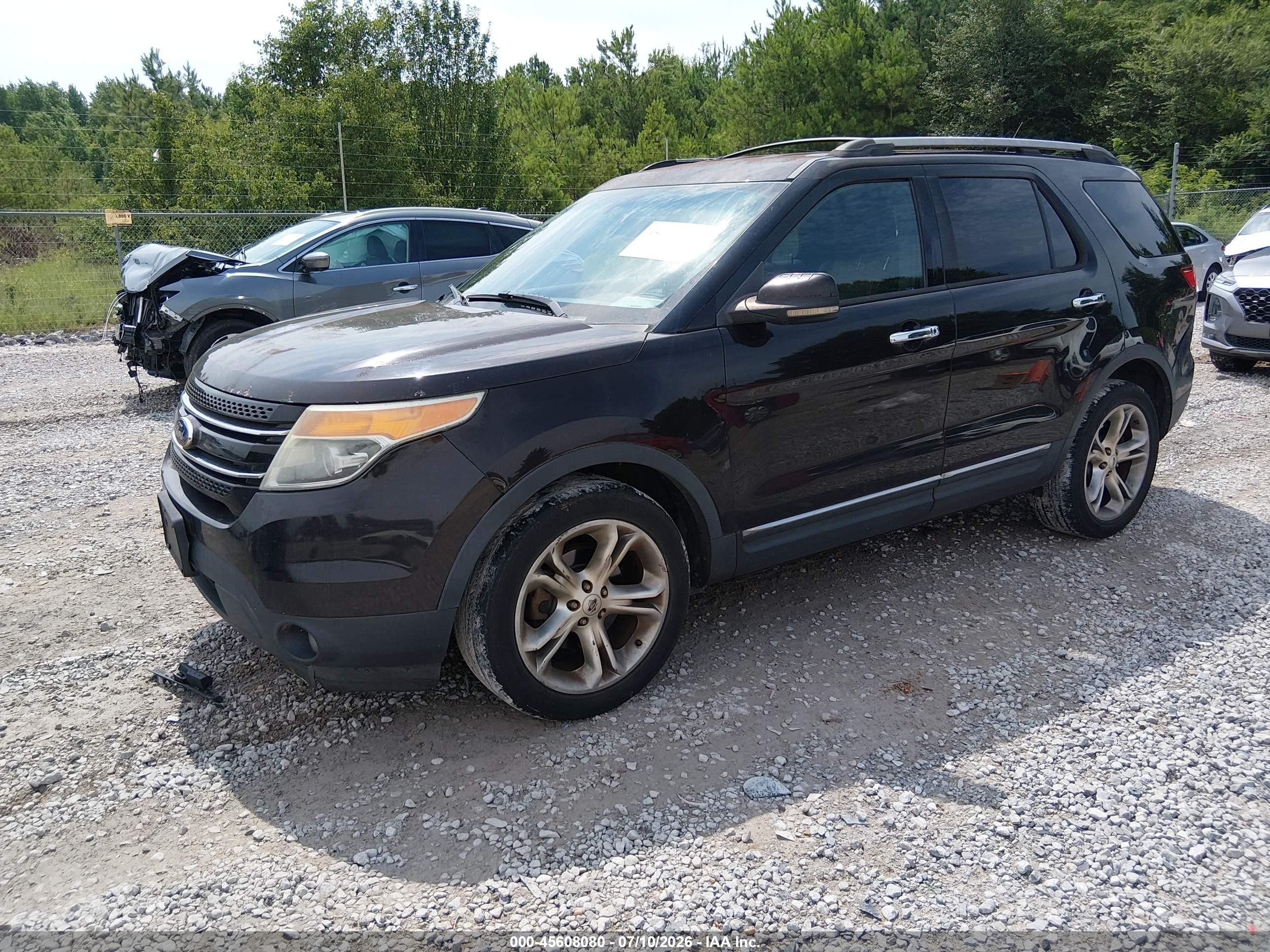 2013 Ford Explorer Limited Black vin: 1FM5K7F99DGA24644
