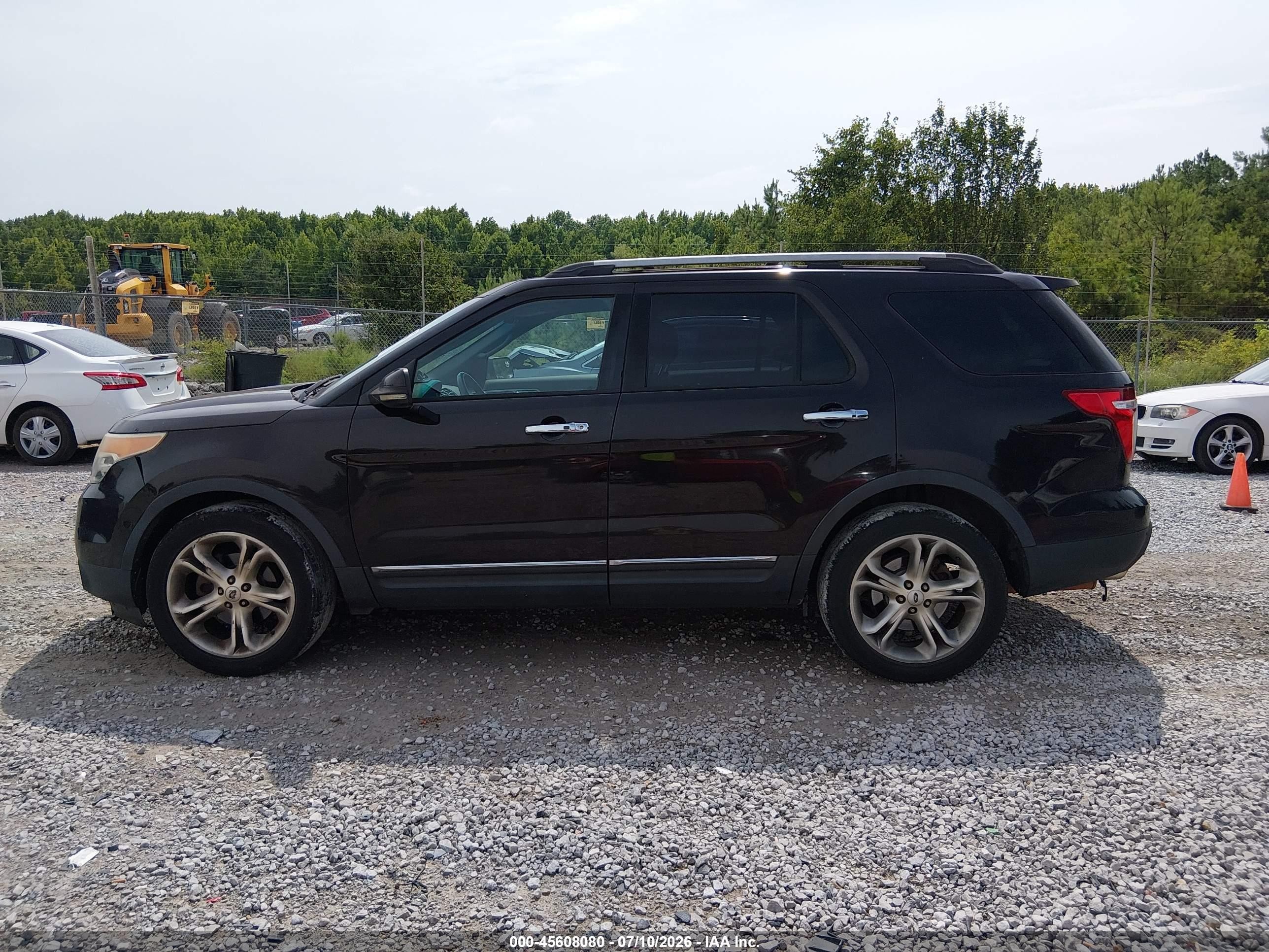2013 Ford Explorer Limited Black vin: 1FM5K7F99DGA24644