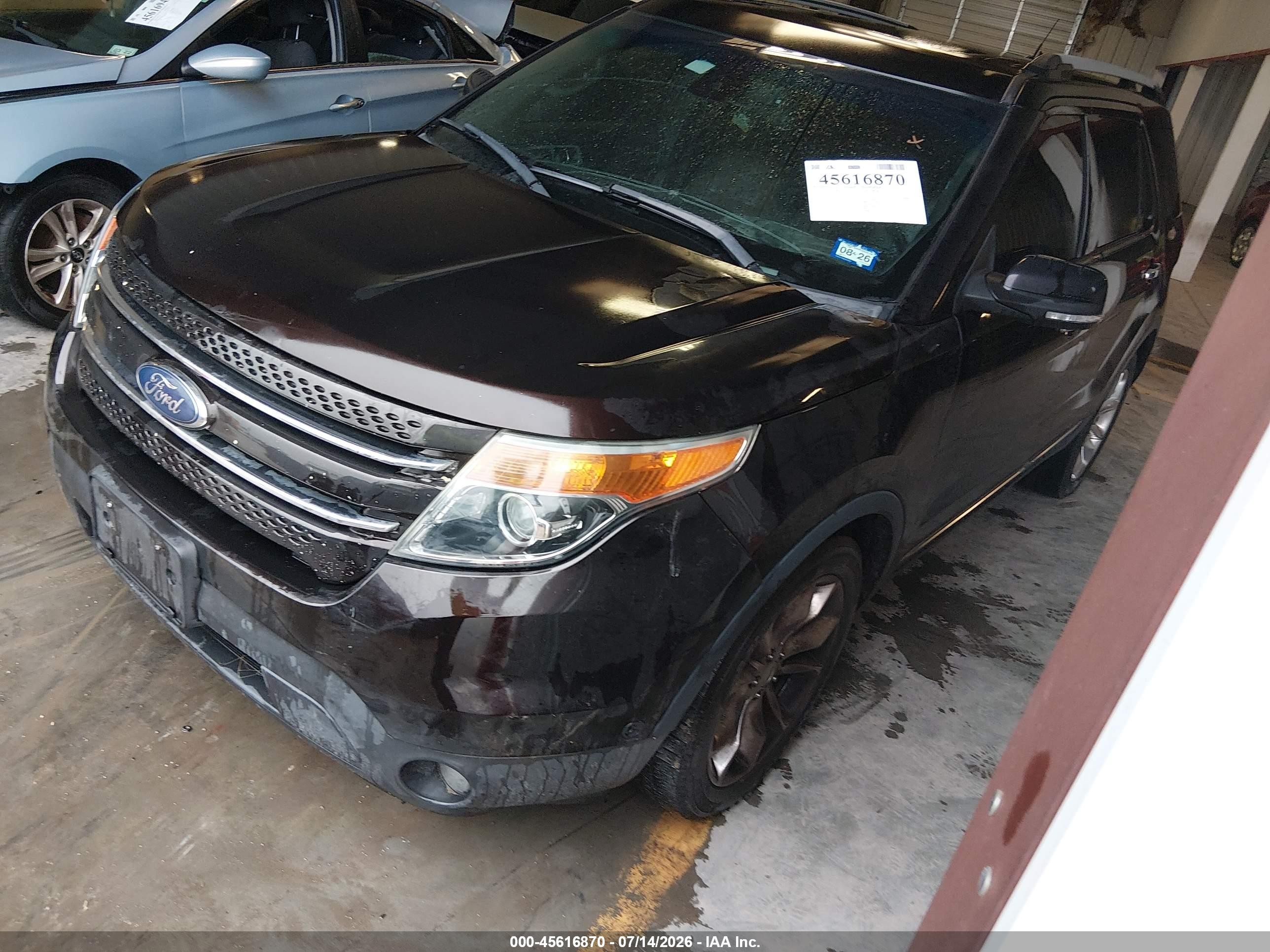 2014 Ford Explorer Limited Brown vin: 1FM5K7F99EGA10034
