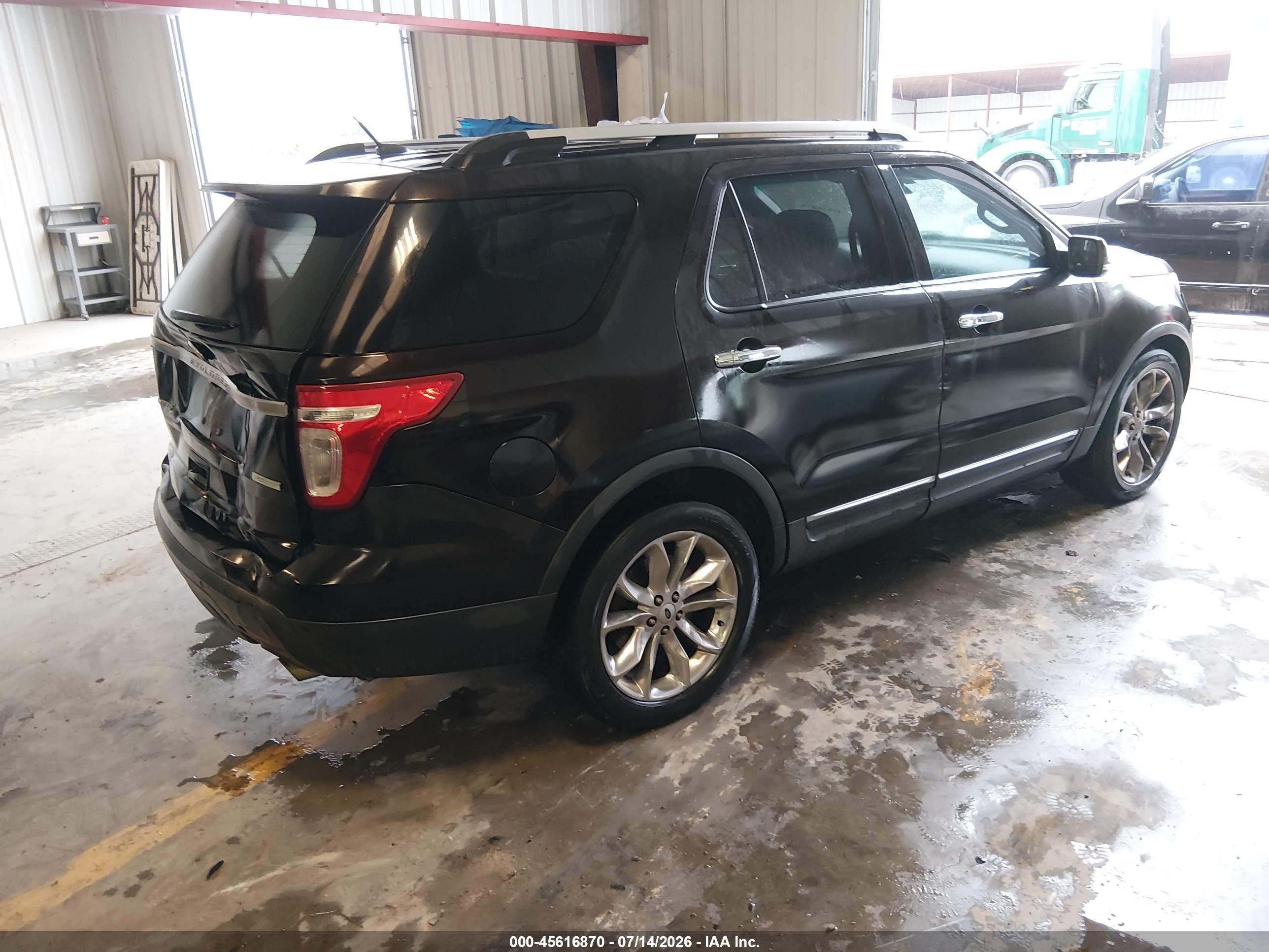 2014 Ford Explorer Limited Brown vin: 1FM5K7F99EGA10034