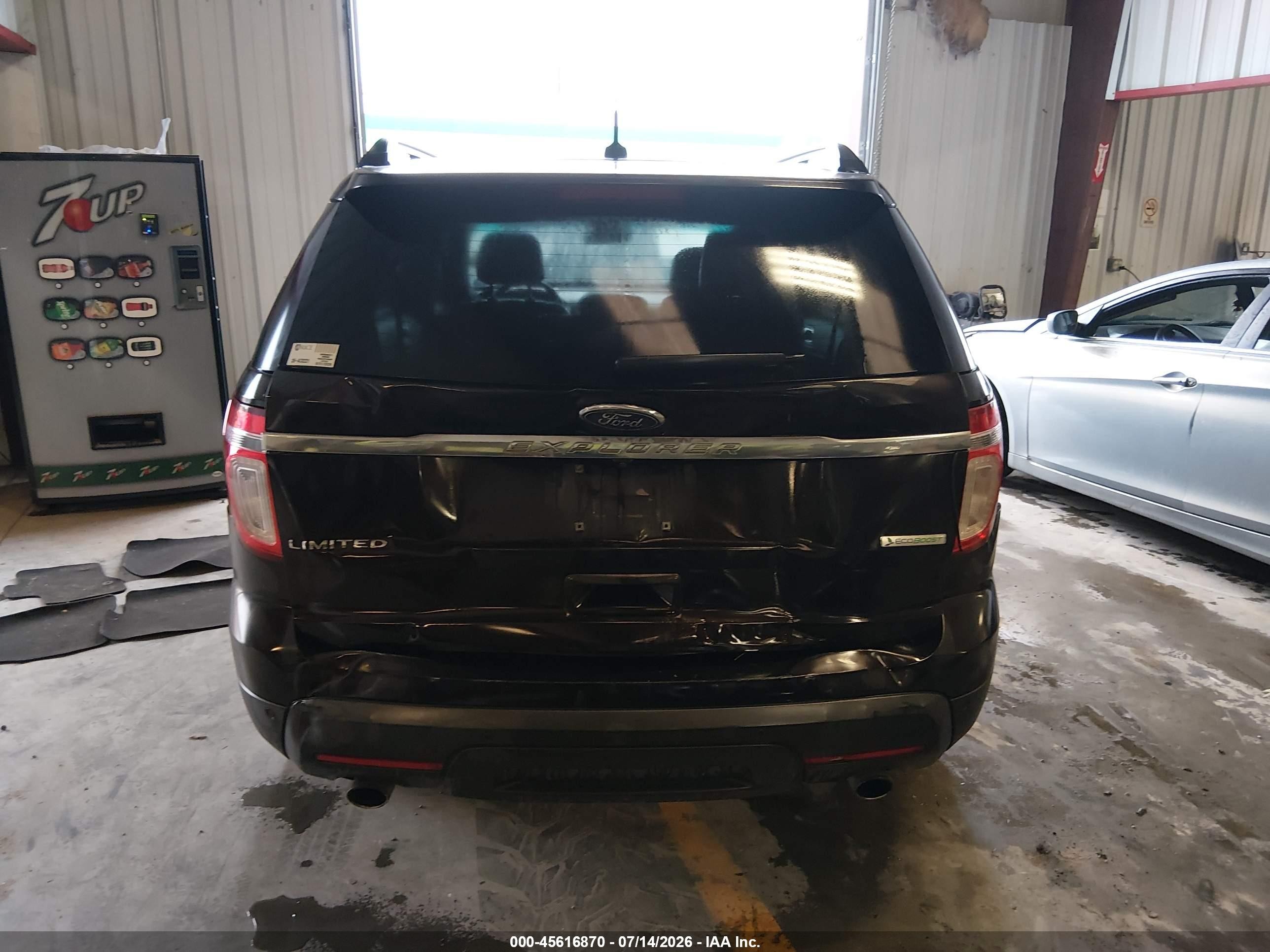 2014 Ford Explorer Limited Brown vin: 1FM5K7F99EGA10034
