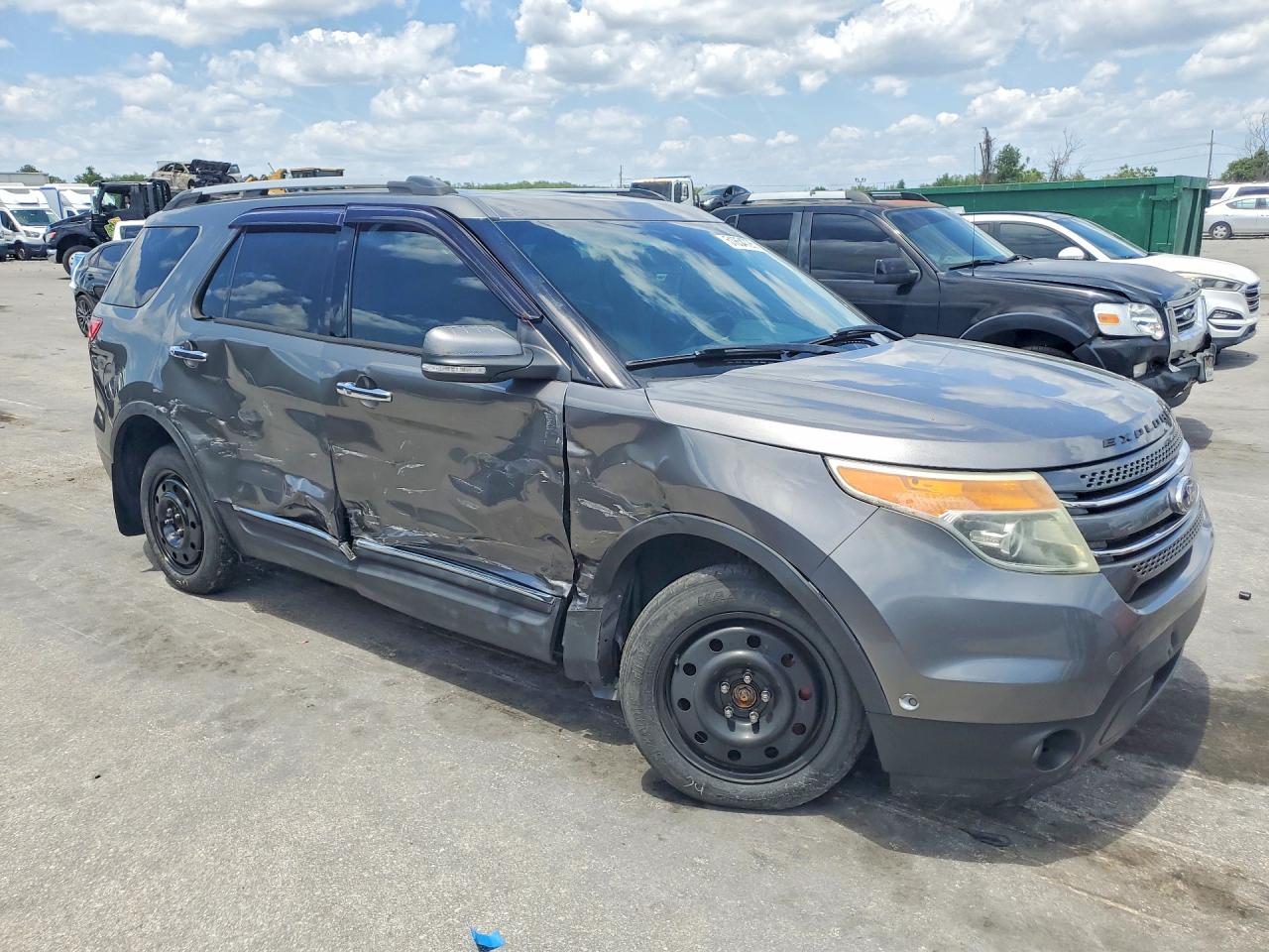 2014 Ford Explorer Limited Gray vin: 1FM5K7F9XEGC40648