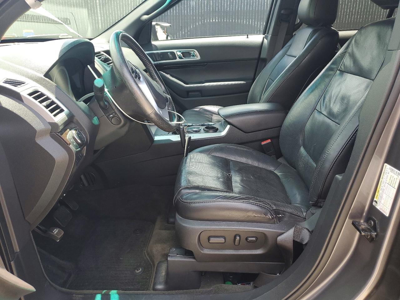 2014 Ford Explorer Limited Gray vin: 1FM5K7F9XEGC40648