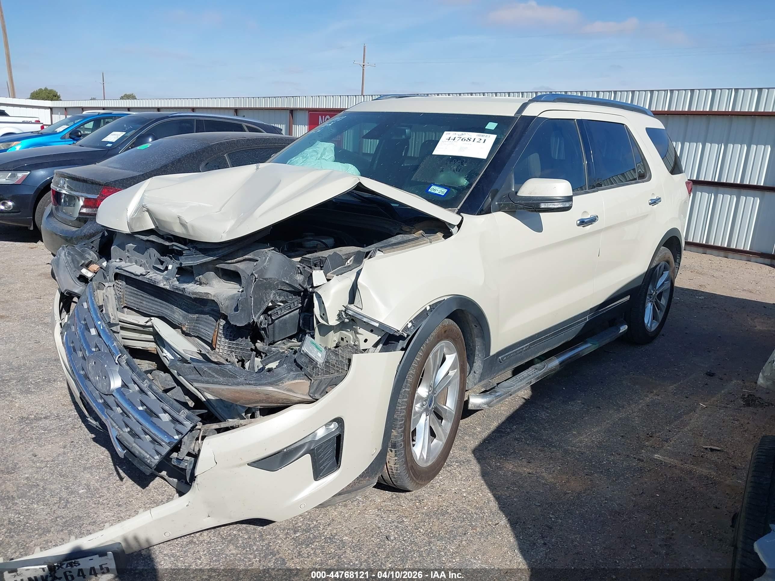 2018 Ford Explorer Limited Tan vin: 1FM5K7FH4JGC93301