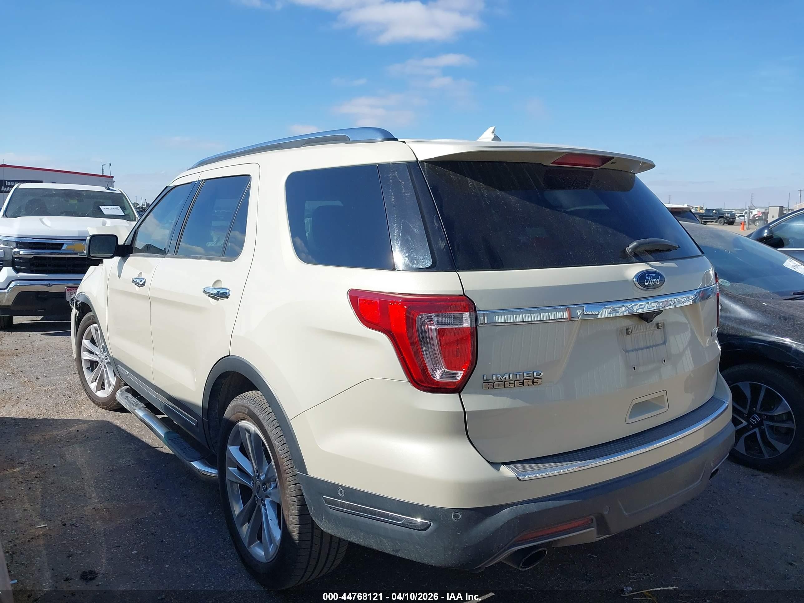 2018 Ford Explorer Limited Tan vin: 1FM5K7FH4JGC93301