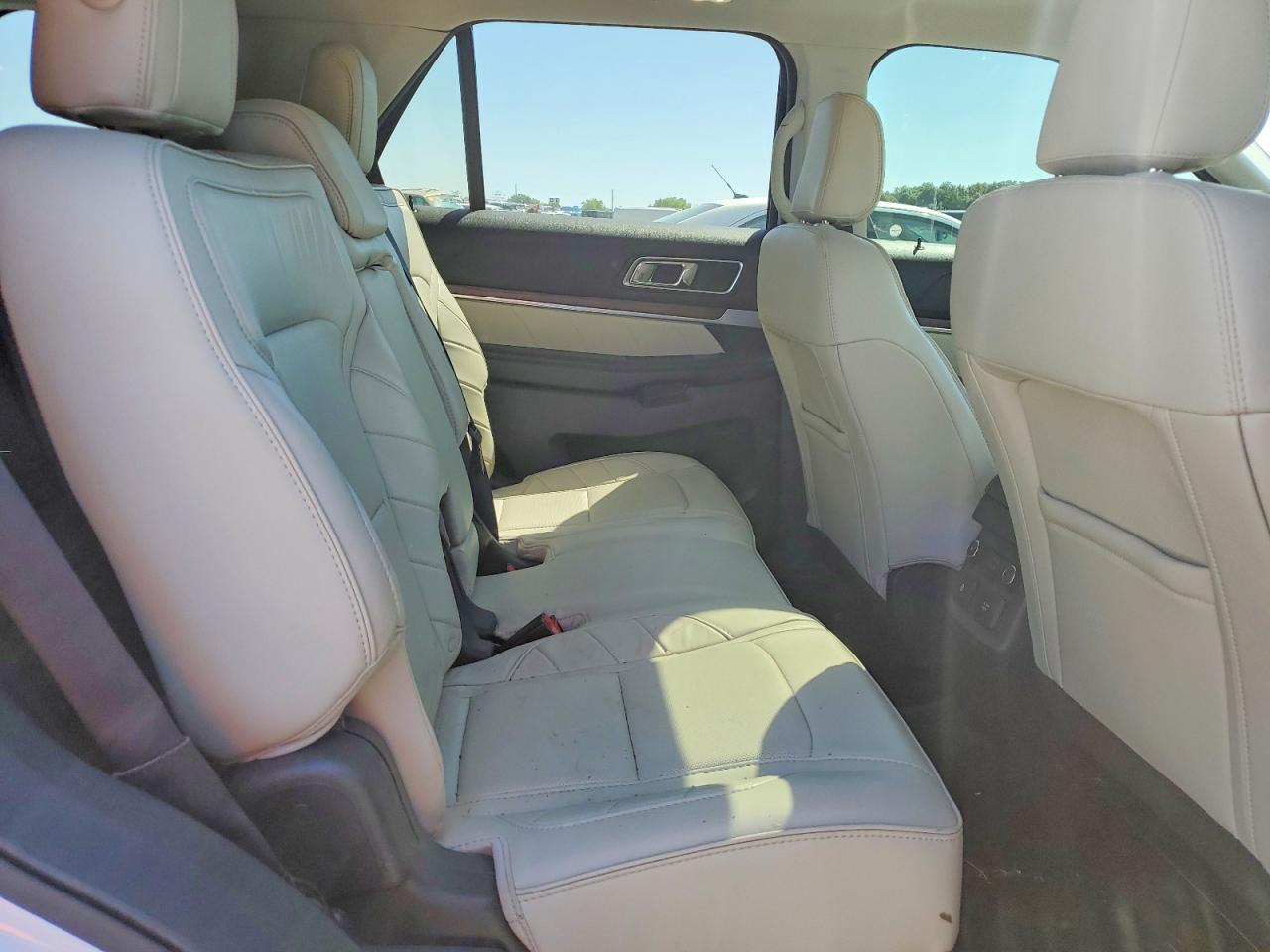 2019 Ford Explorer Limited White vin: 1FM5K7FHXKGB02207
