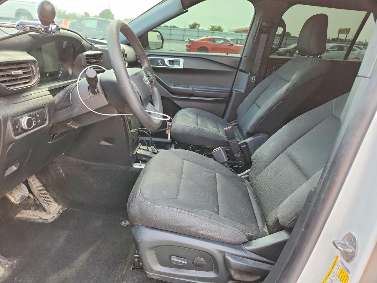 2020 Ford Explorer Police Interceptor Белый vin: 1FM5K8AB0LGA55912