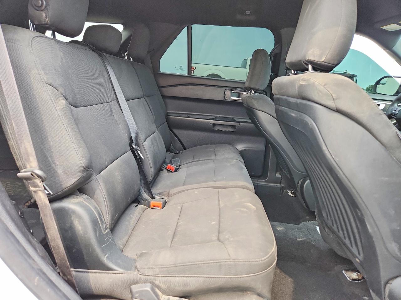 2020 Ford Explorer Police Interceptor Белый vin: 1FM5K8AB0LGA55912