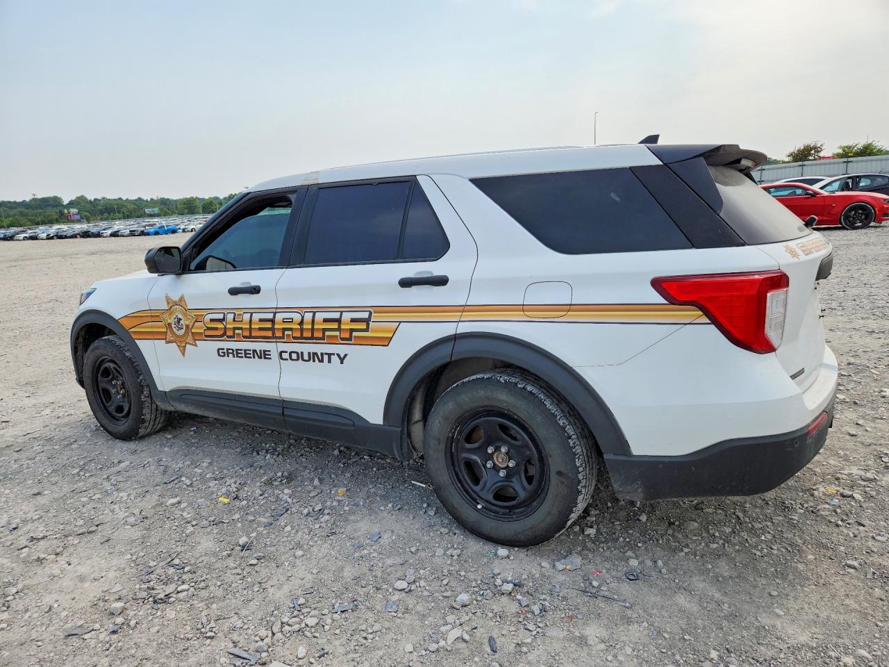 2020 Ford Explorer Police Interceptor Белый vin: 1FM5K8AB0LGA55912