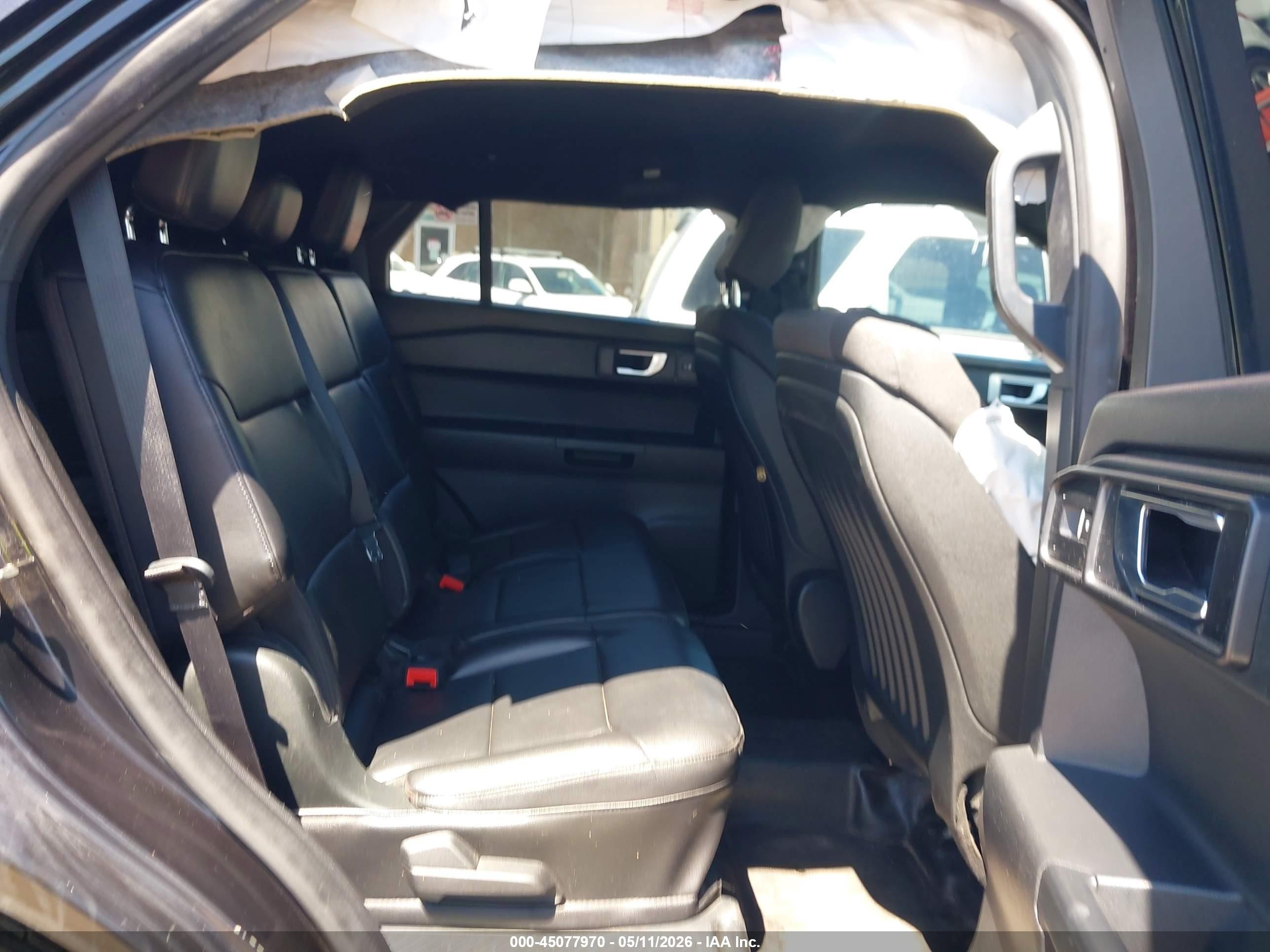 2020 Ford Police Interceptor Utility Black vin: 1FM5K8AB0LGD19811