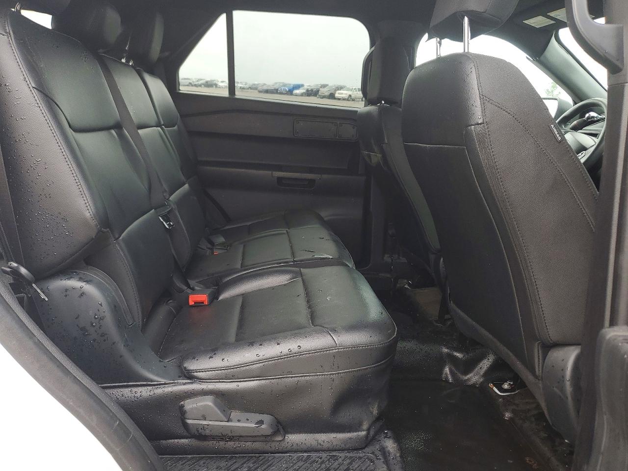 2022 Ford Explorer Police Interceptor Белый vin: 1FM5K8AB0NGA42810