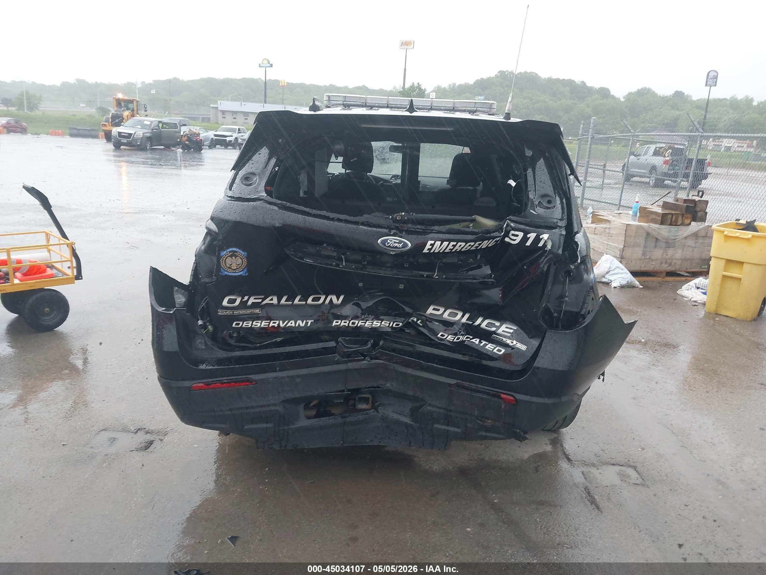 2021 Ford Police Interceptor Utility   Черный vin: 1FM5K8AB2MGB47167