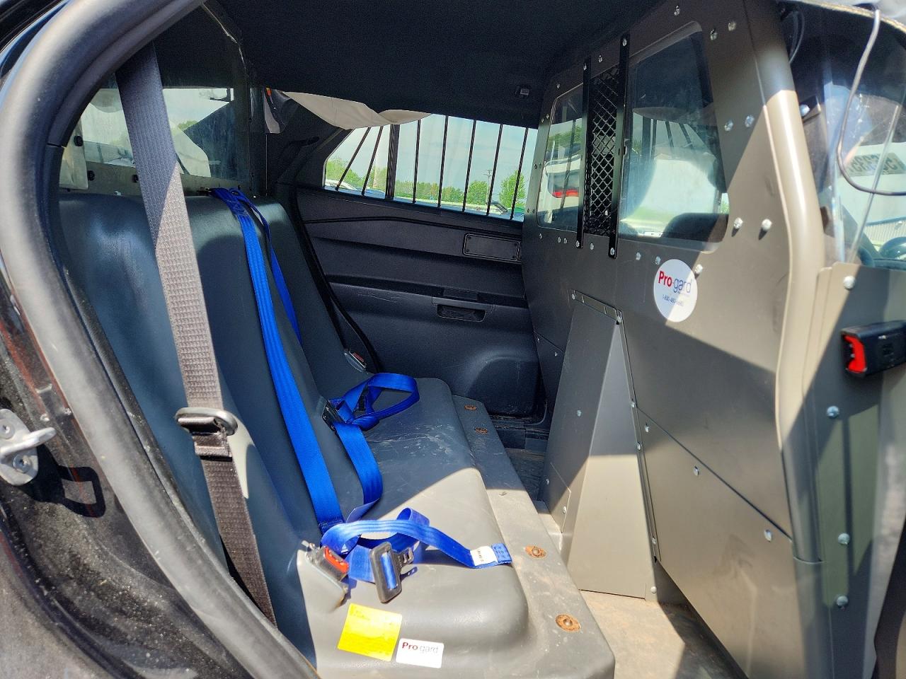 2023 Ford Explorer Police Interceptor Black vin: 1FM5K8AB2PGA62771