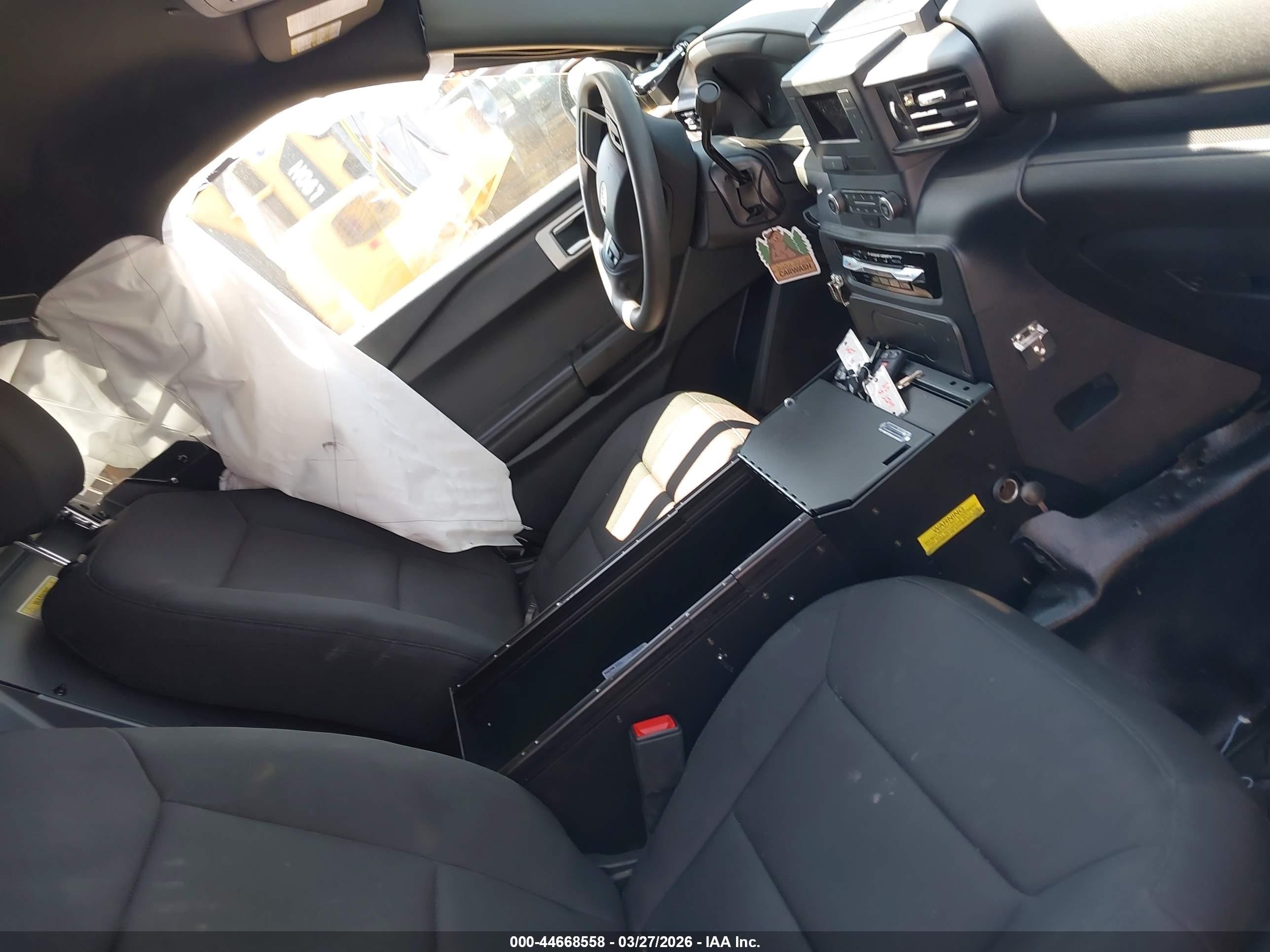 2023 Ford Police Interceptor Utility   Черный vin: 1FM5K8AB2PGB98186