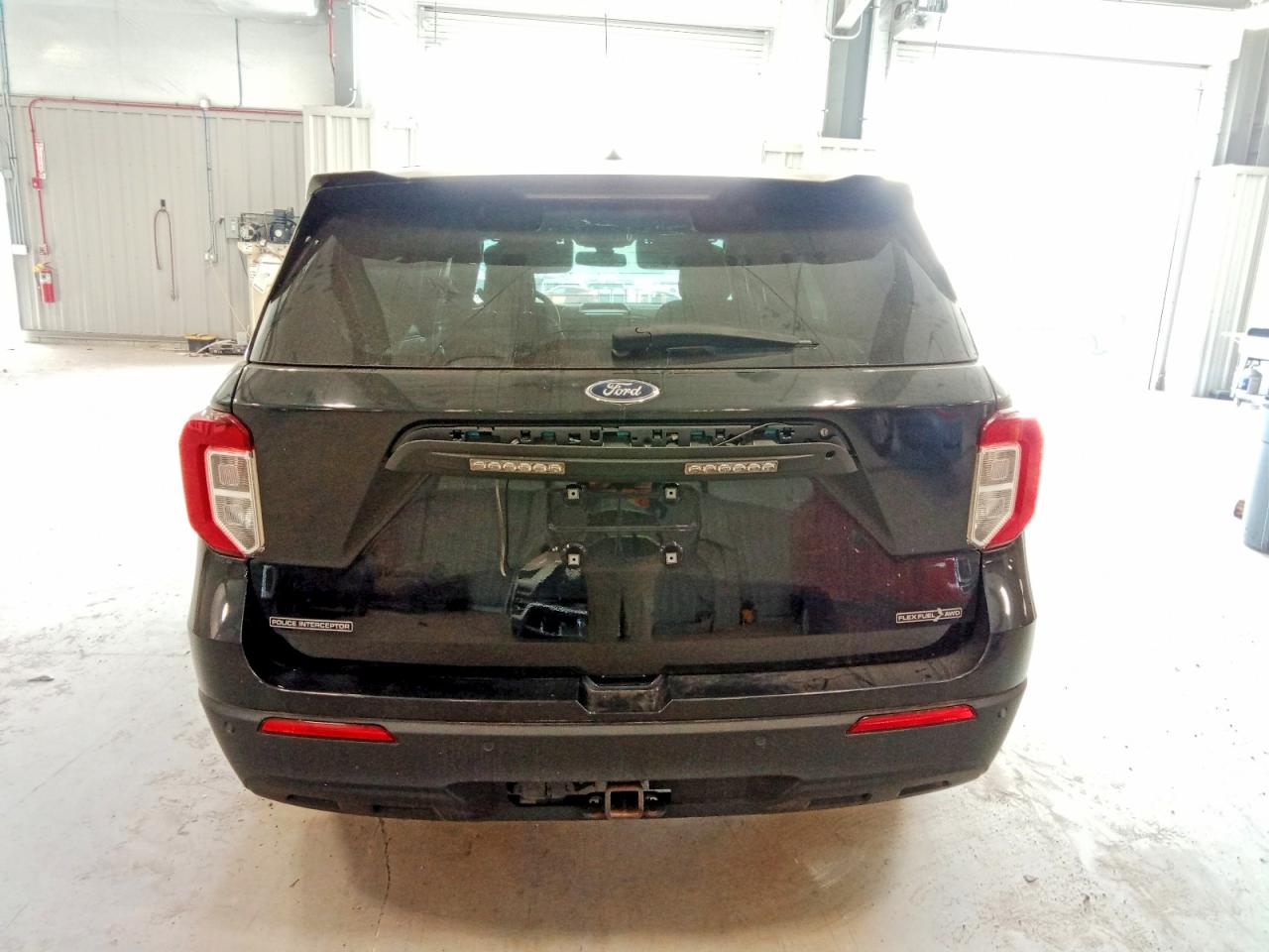 2021 Ford Explorer Police Interceptor Black vin: 1FM5K8AB6MGC40886