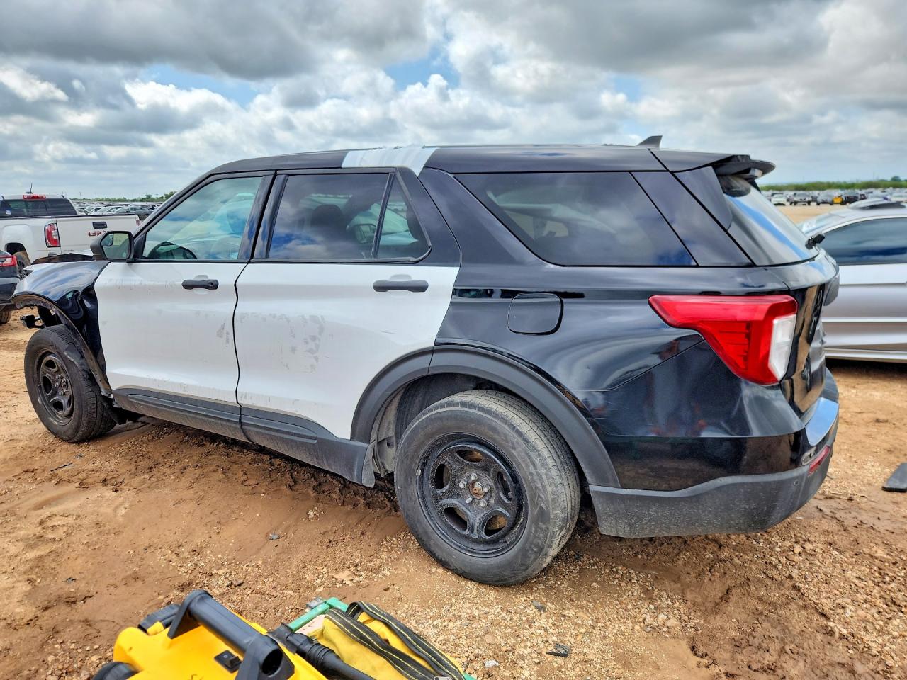 2024 Ford Explorer Police Interceptor Black vin: 1FM5K8AB6RGA67474