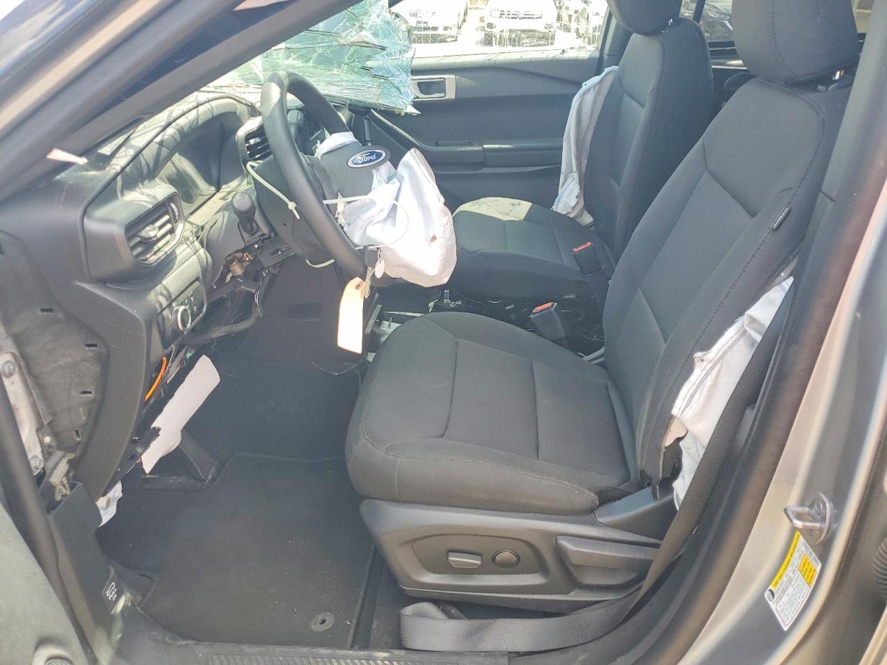 2024 Ford Explorer Police Interceptor Silver vin: 1FM5K8AB7RGA24455