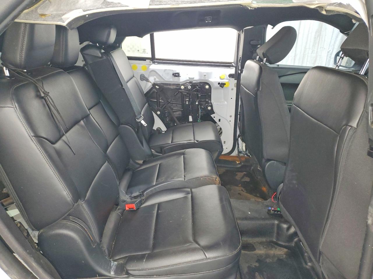 2022 Ford Explorer Police Interceptor Белый vin: 1FM5K8AB8NGA32347