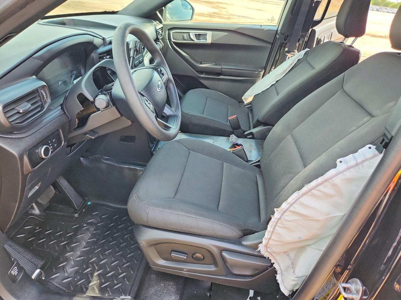 2024 Ford Explorer Police Interceptor Black vin: 1FM5K8AB9RGA68148