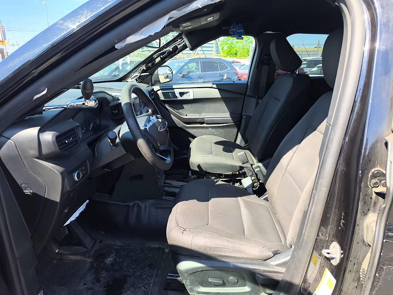 2020 Ford Explorer Police Interceptor Black vin: 1FM5K8ABXLGA20150