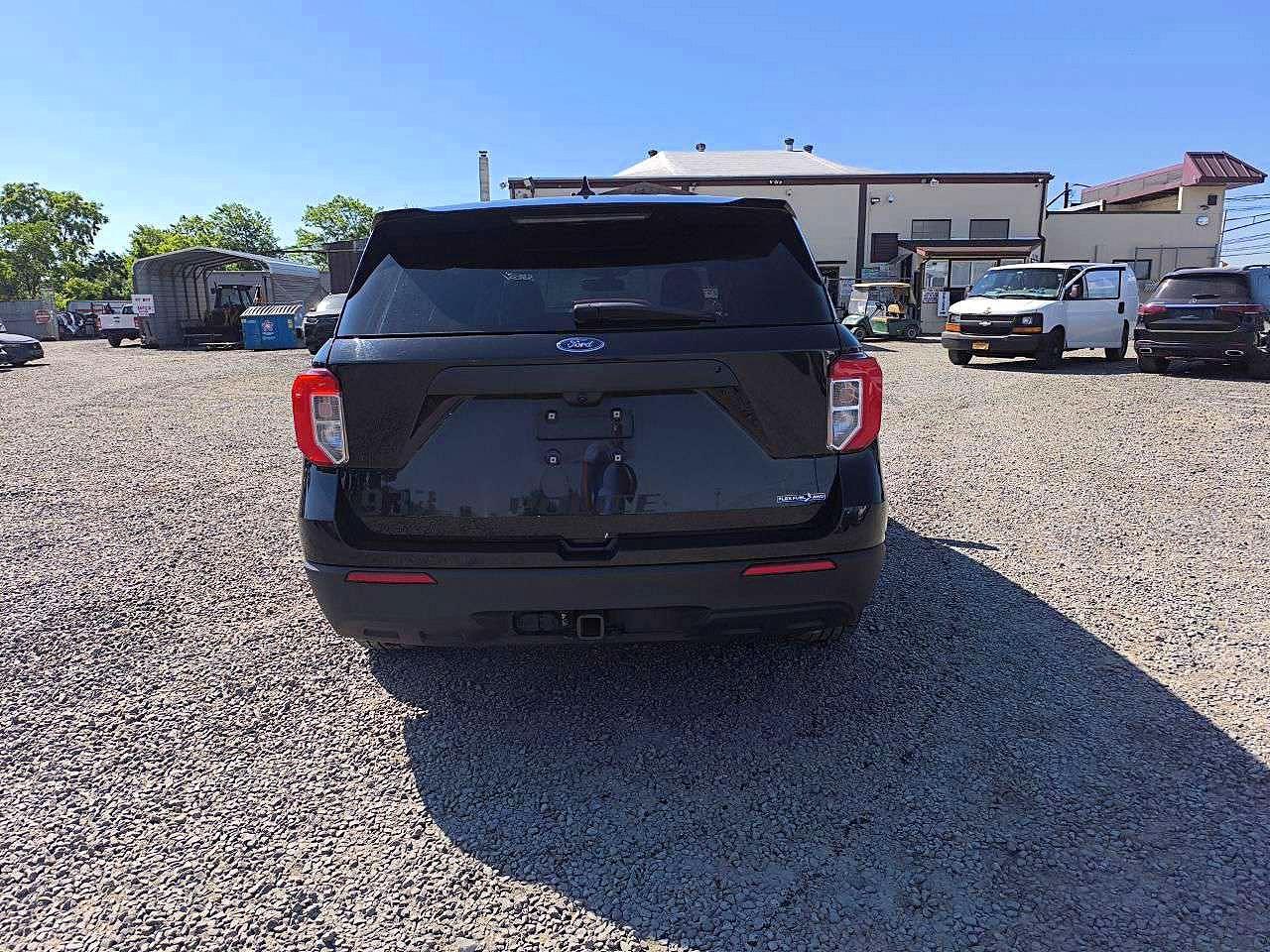 2020 Ford Explorer Police Interceptor Black vin: 1FM5K8ABXLGA20150