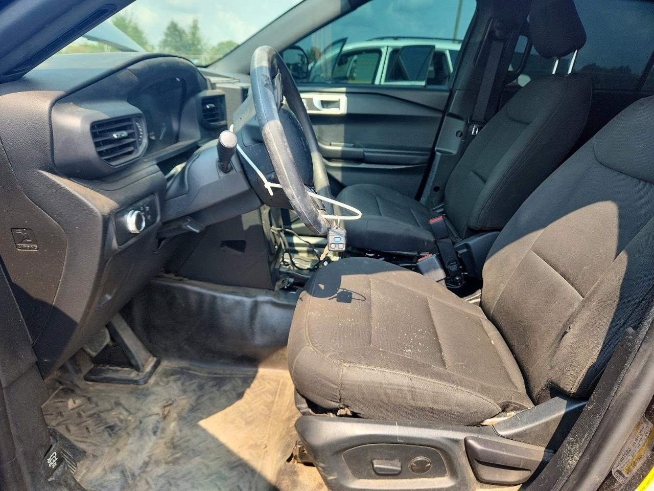 2021 Ford Explorer Police Interceptor Black vin: 1FM5K8AC5MNA04900