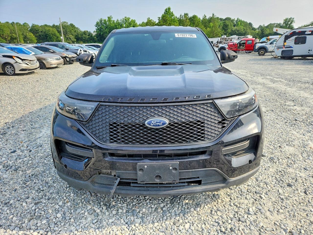 2021 Ford Explorer Police Interceptor Black vin: 1FM5K8AC5MNA04900